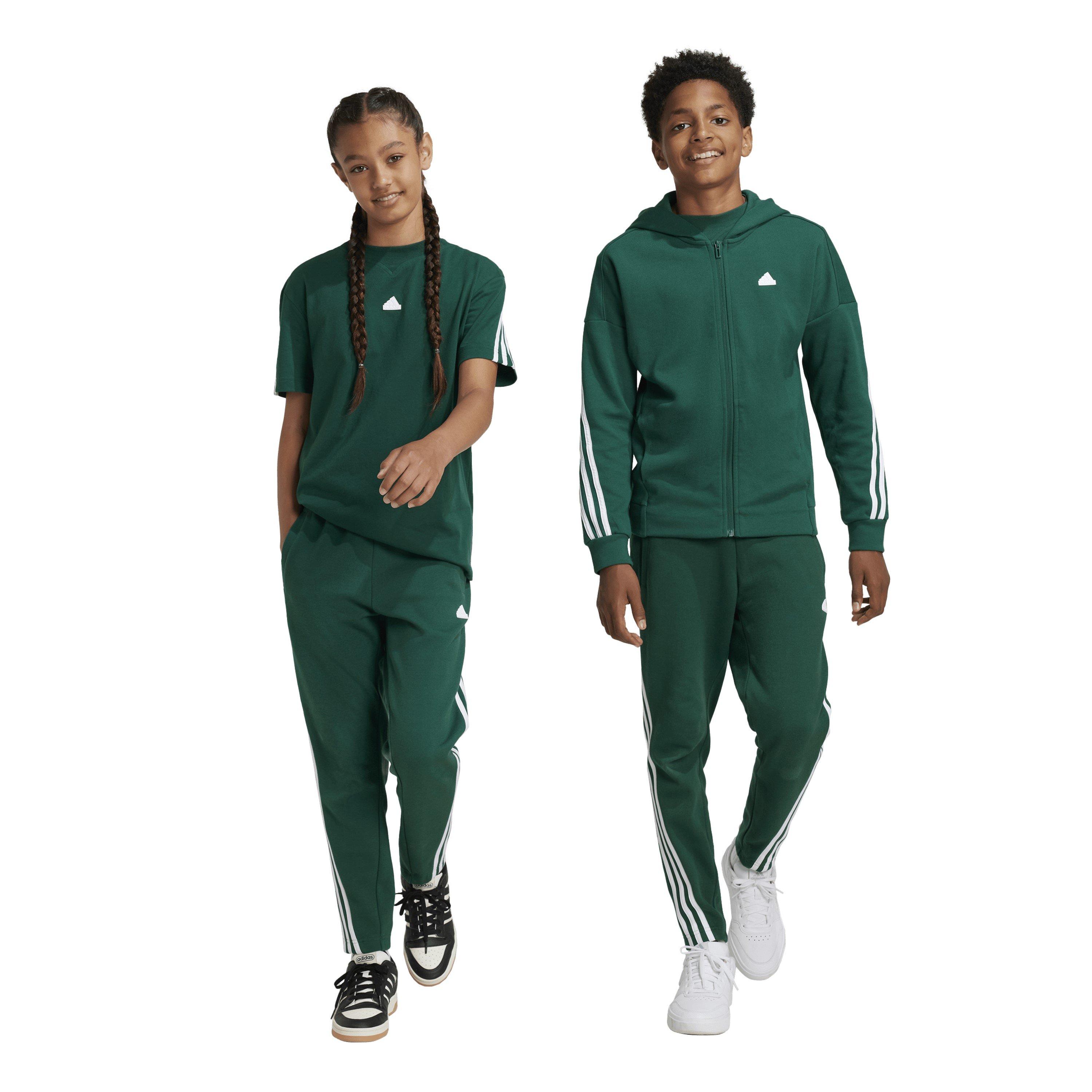 Verde/Bianco - adidas - Kids' Closed Hem Jersey Joggers - 2