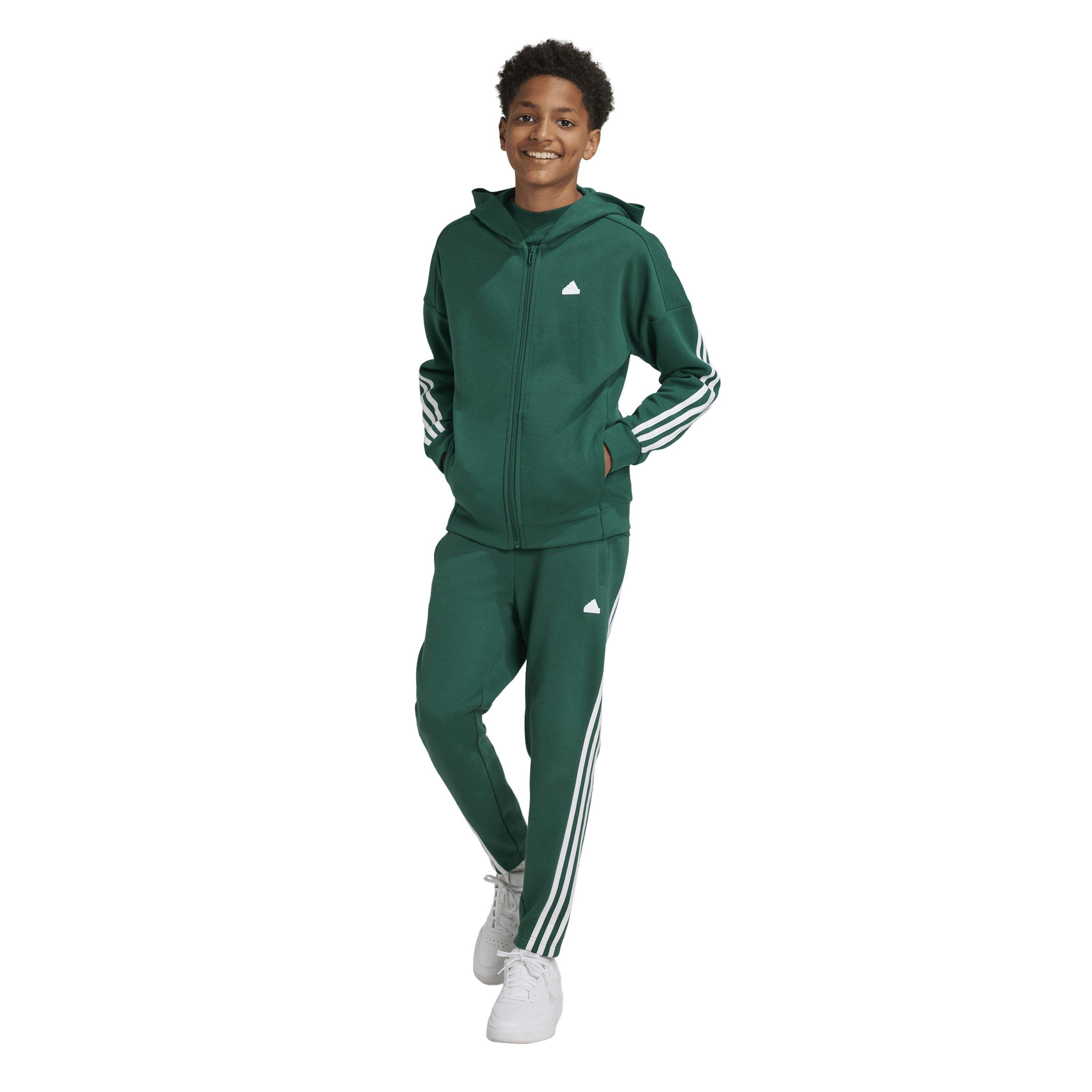 Verde/Bianco - adidas - Kids' Closed Hem Jersey Joggers - 4