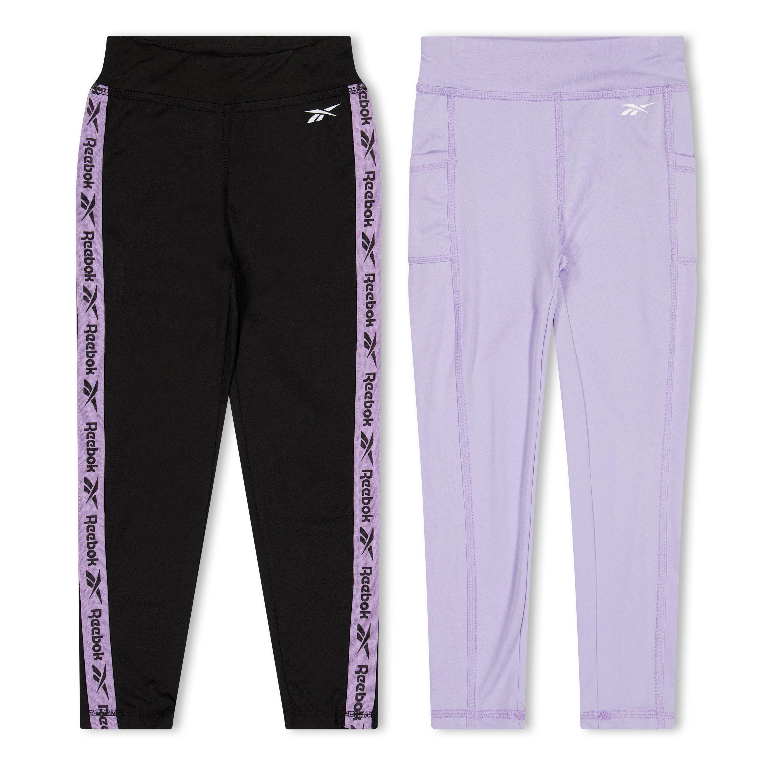 Lavender - Reebok - Kids' Leggings - 1