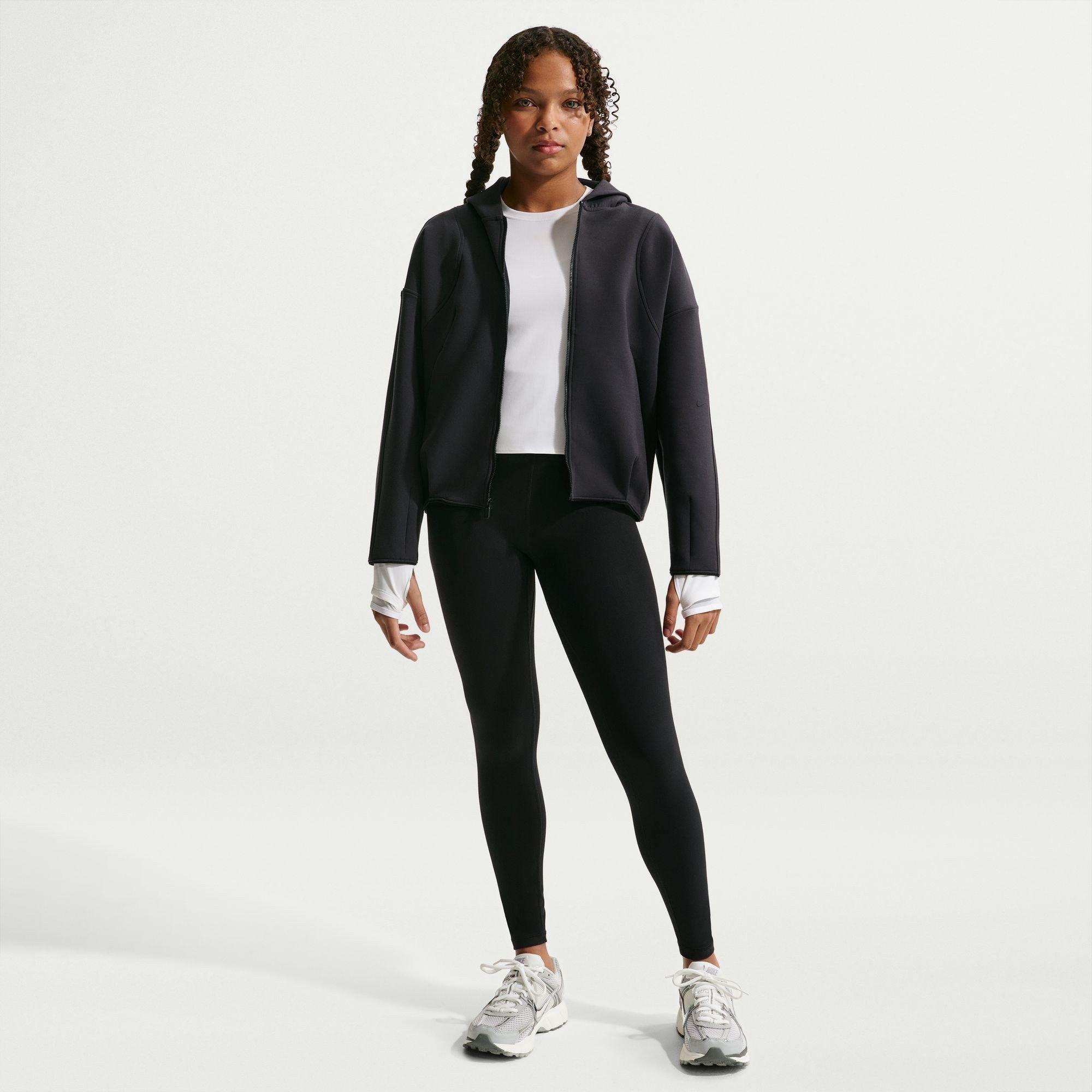 Black/Black - Nike - Nike High-Rise Leg Jn63 - 4