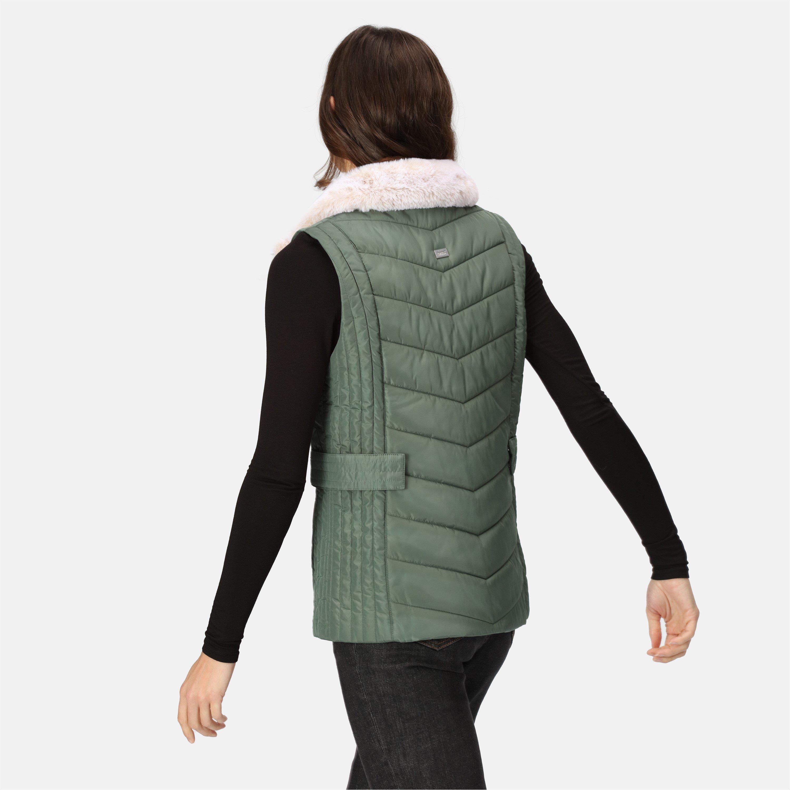 DrkForestGrn - Regatta - Wildrose Sleeveless Lightweight Gilet - 2