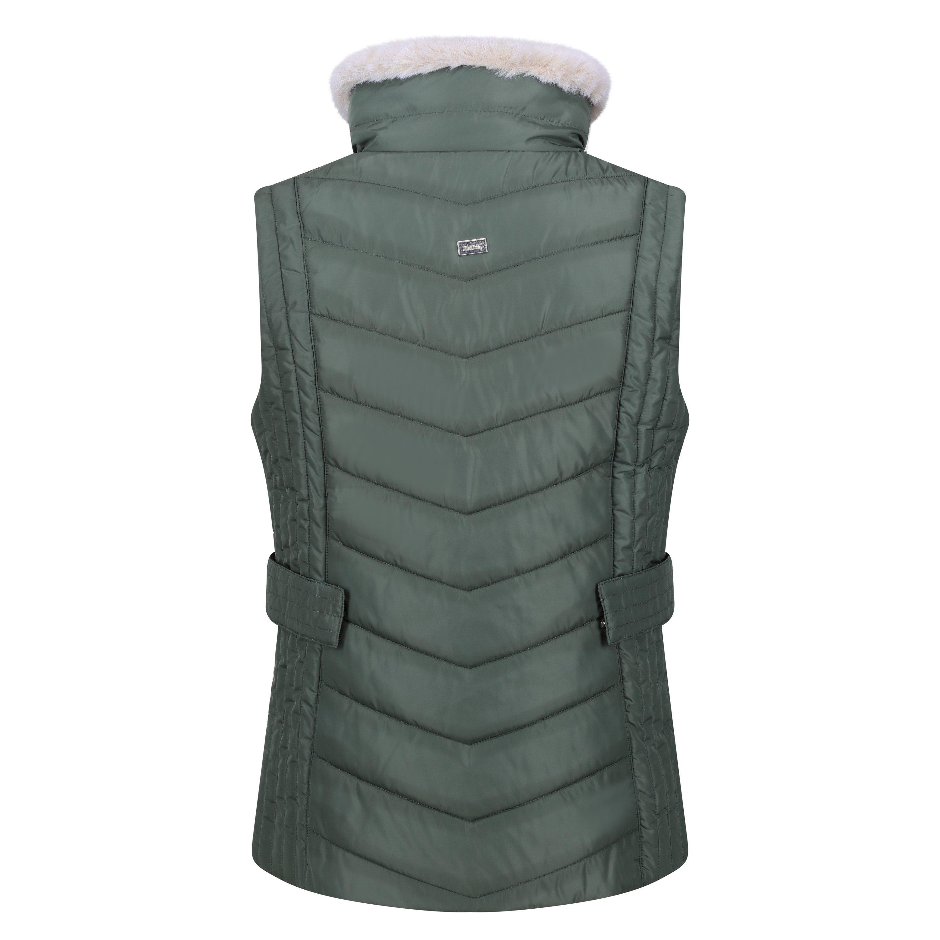 DrkForestGrn - Regatta - Wildrose Sleeveless Lightweight Gilet - 9