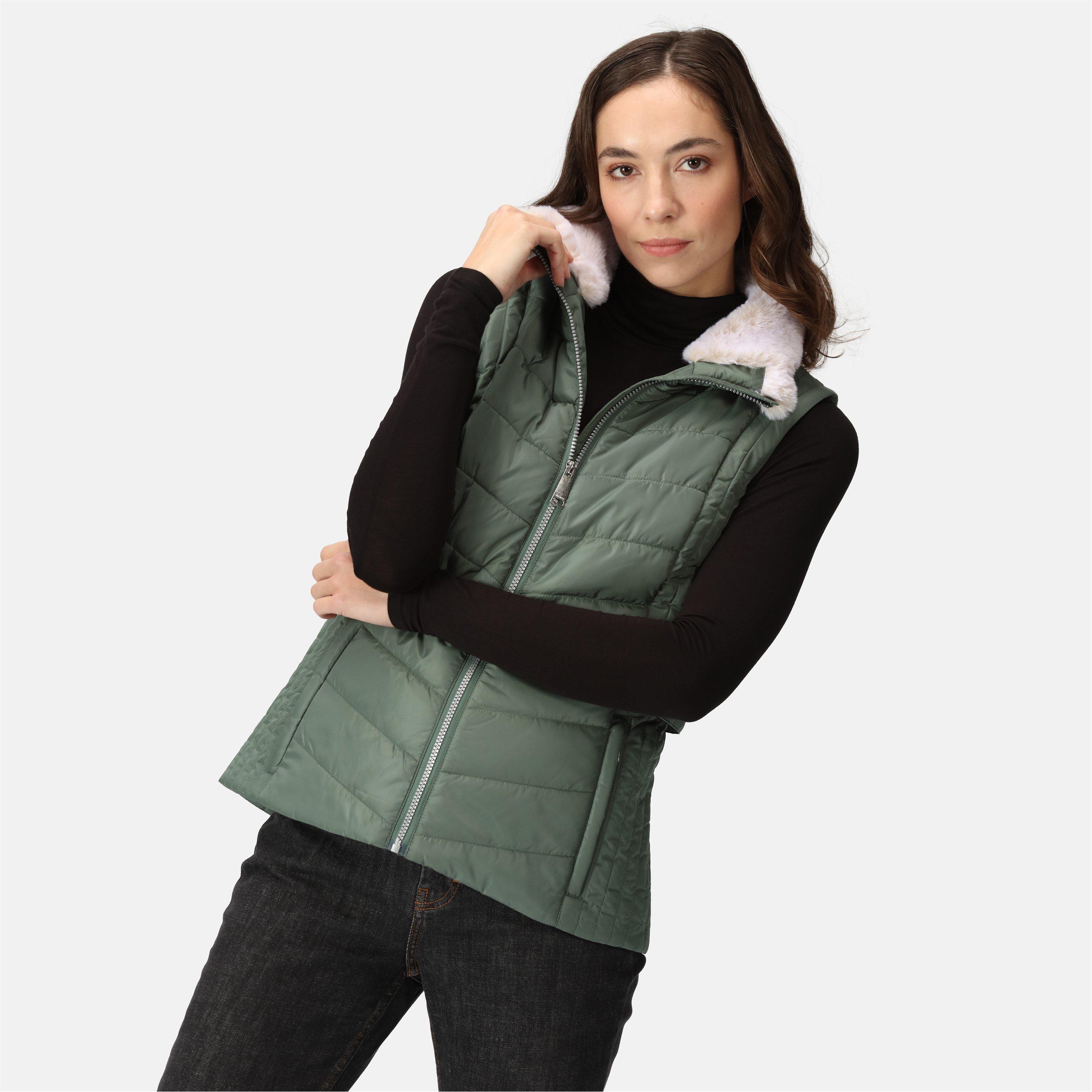 DrkForestGrn - Regatta - Wildrose Sleeveless Lightweight Gilet - 4