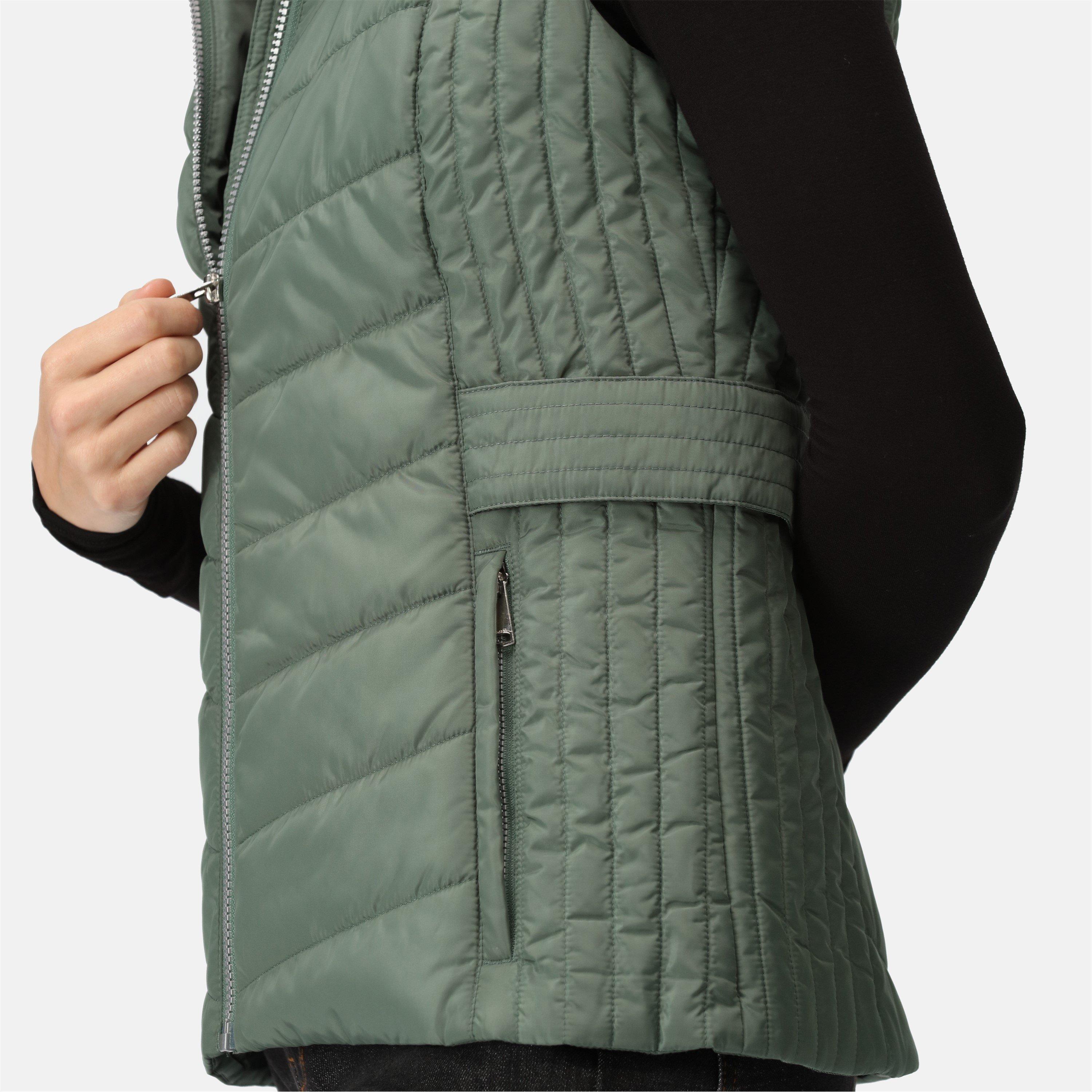 DrkForestGrn - Regatta - Wildrose Sleeveless Lightweight Gilet - 5