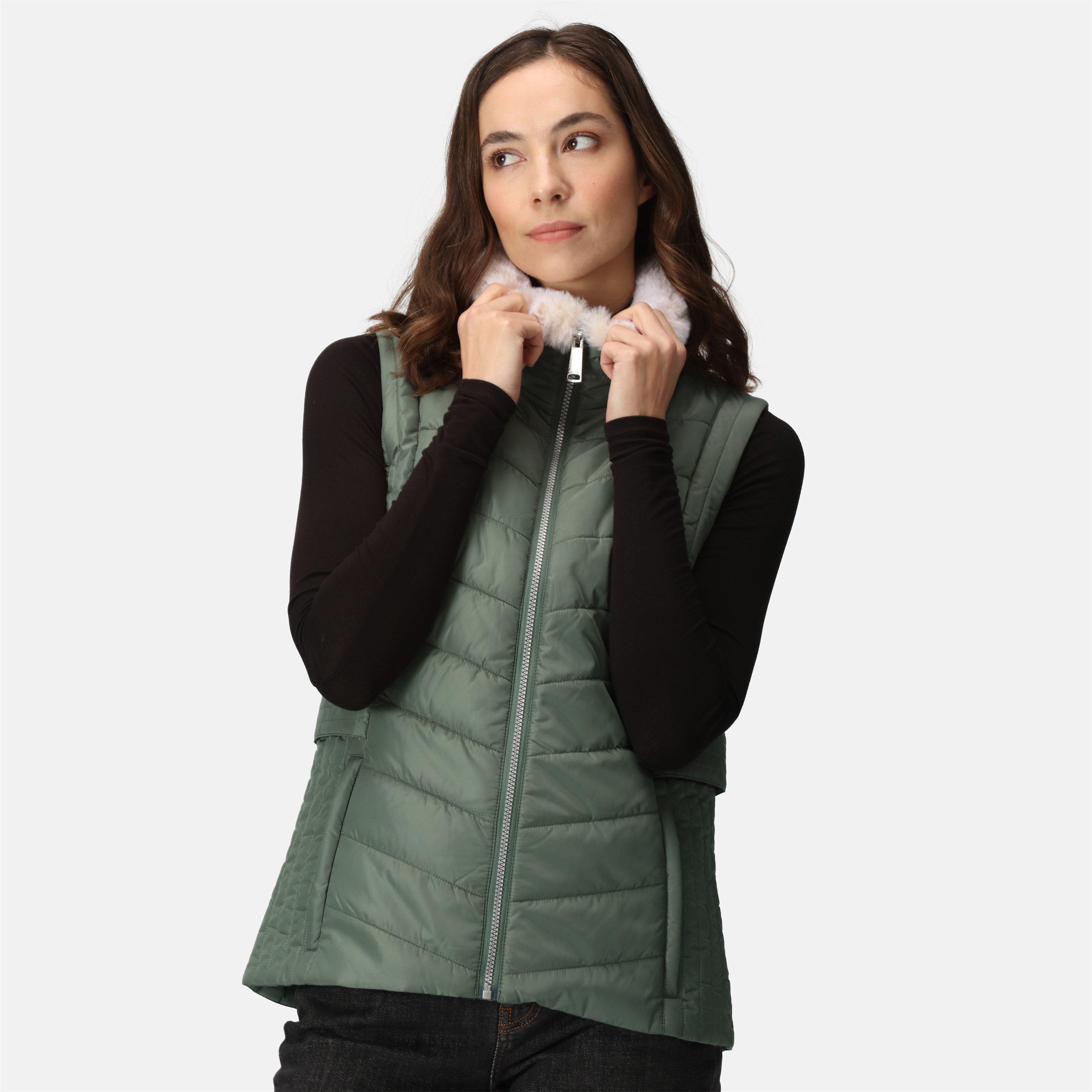 DrkForestGrn - Regatta - Wildrose Sleeveless Lightweight Gilet - 6
