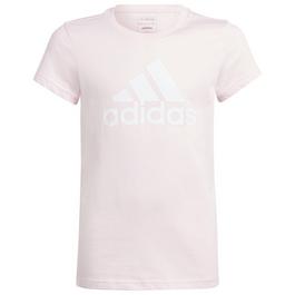 adidas Essentials Big Logo Junior Girls T Shirt