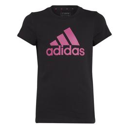 adidas Essentials Big Logo Junior Girls T Shirt
