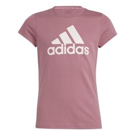 adidas Essentials Big Logo Junior Girls T Shirt