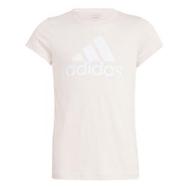 adidas Essentials Big Logo Junior Girls T Shirt