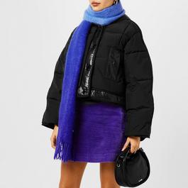 Ganni Short Hooded Puffer Jacket