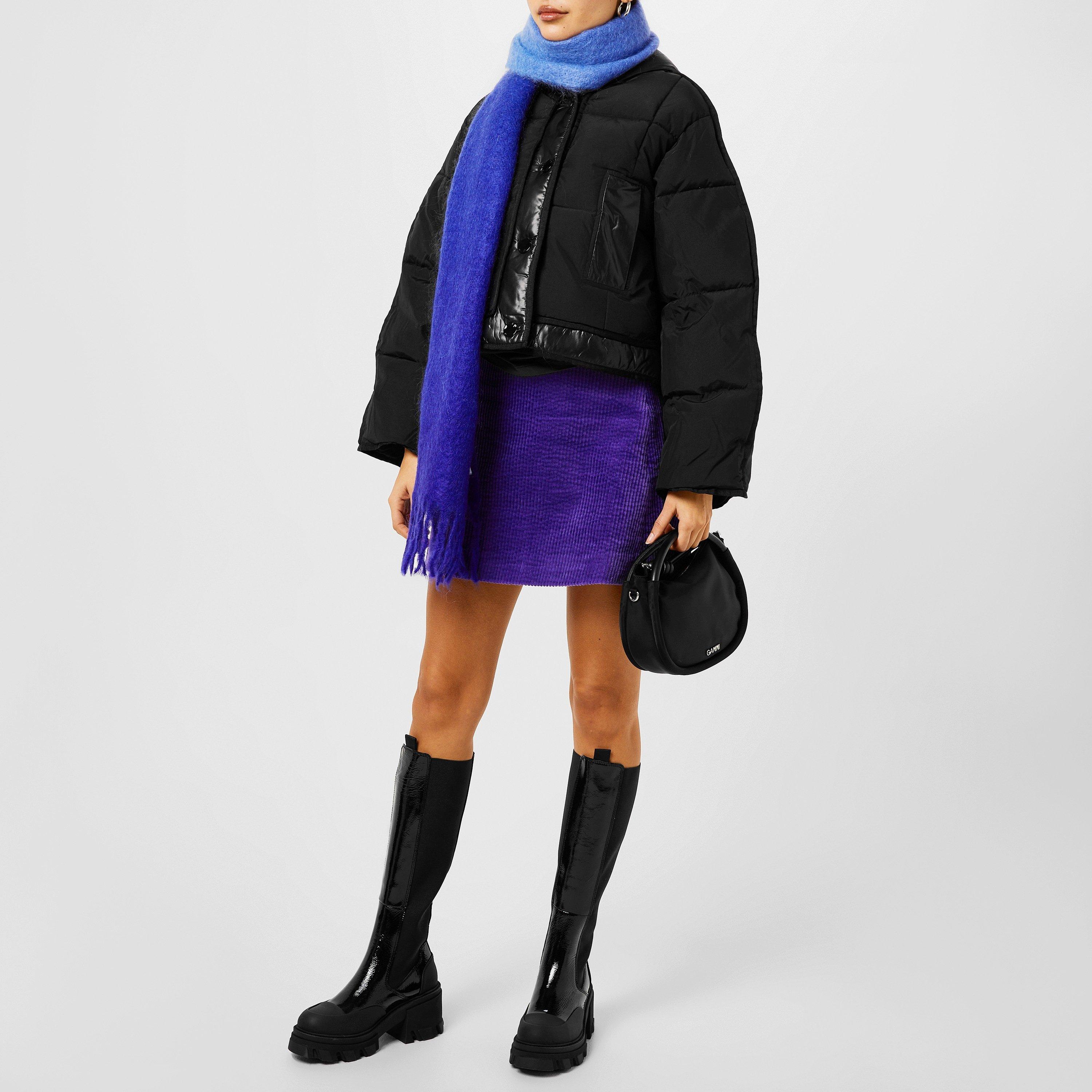 Ganni | Short Hooded Puffer Jacket | Short Puffer Jackets | Cruise