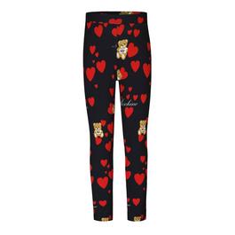 Moschino Heart Print Leggings Juniors