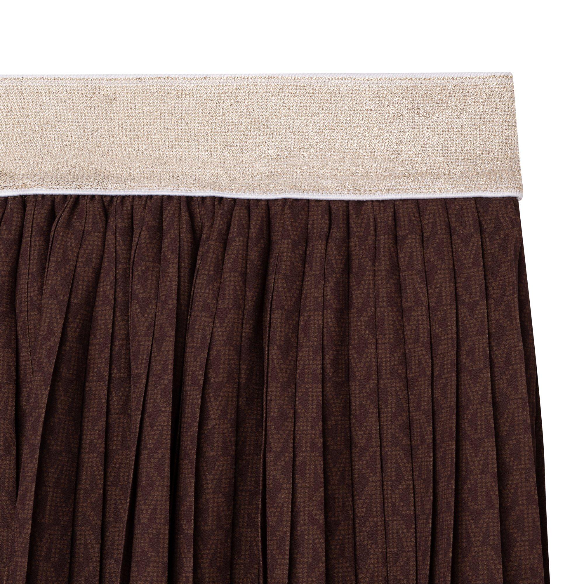 Brown 319 - Michael Kors - Girls Pleated Skirt - 2