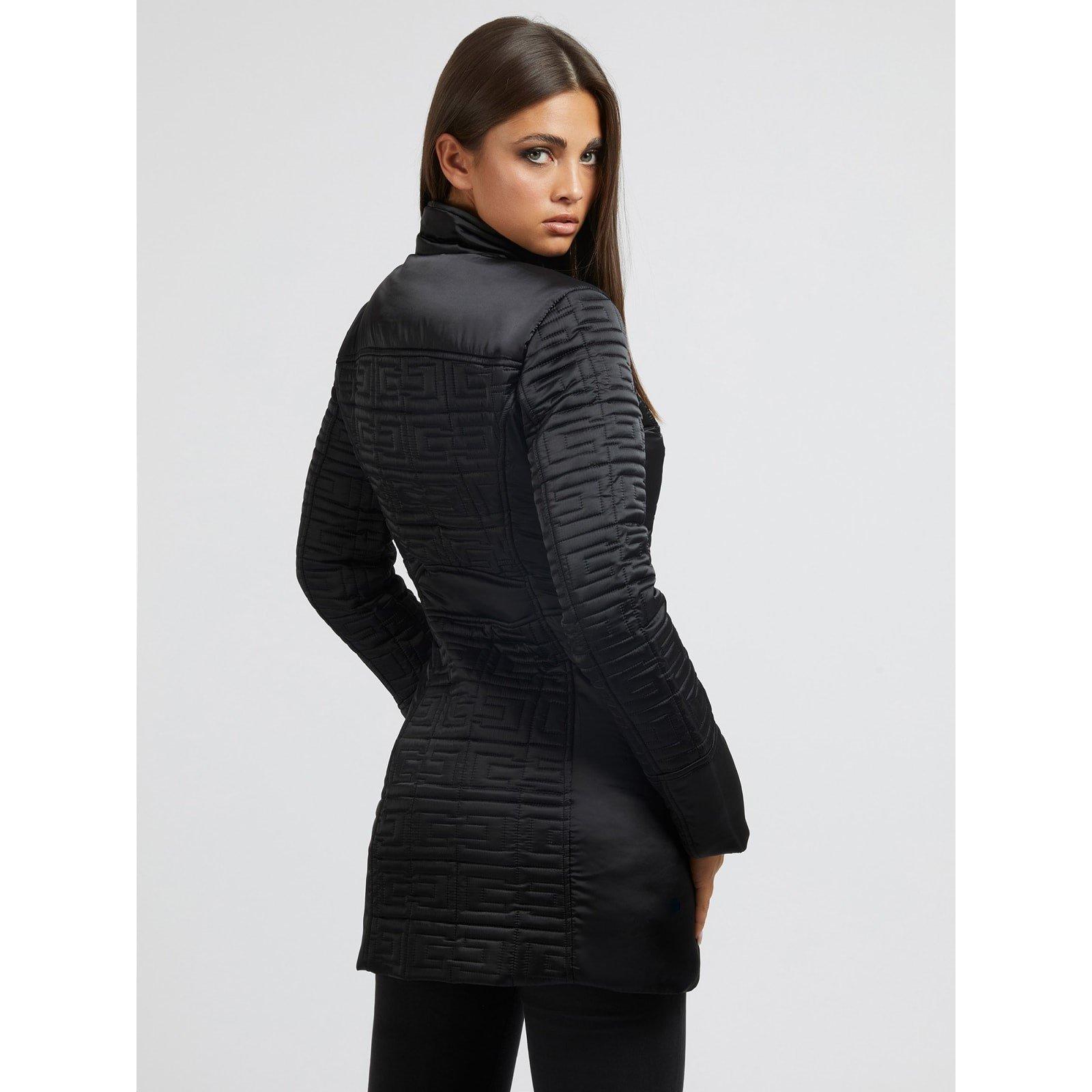 PRETO JBLK Jet Bla - Guess - Women's Marine Quilted Jacket - 3