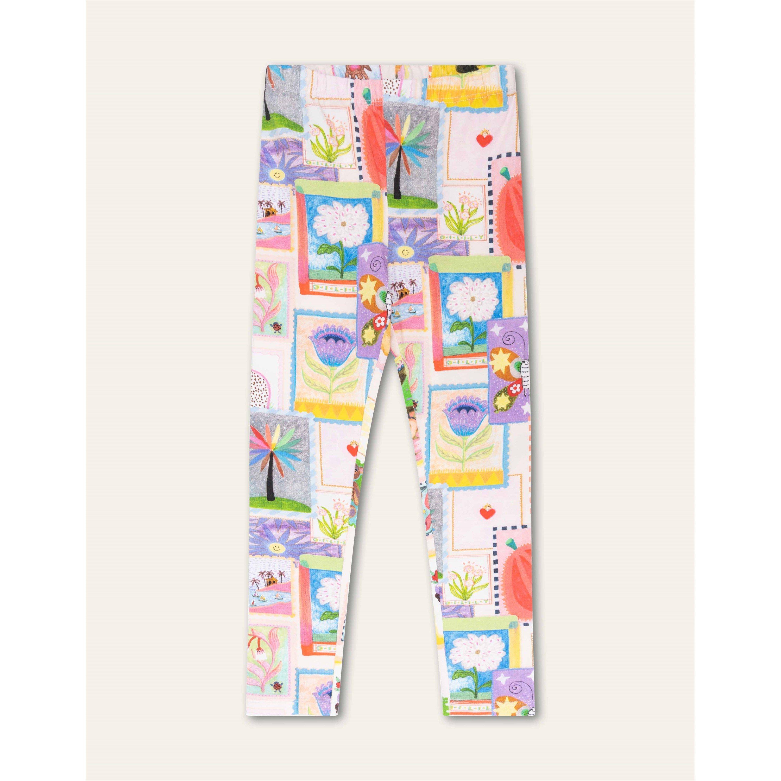 Beige 80 - Oilily - Kids' Peppy Leggings - 1