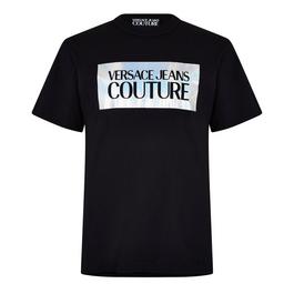 Versace Jeans Couture Foil Logo T Shirt