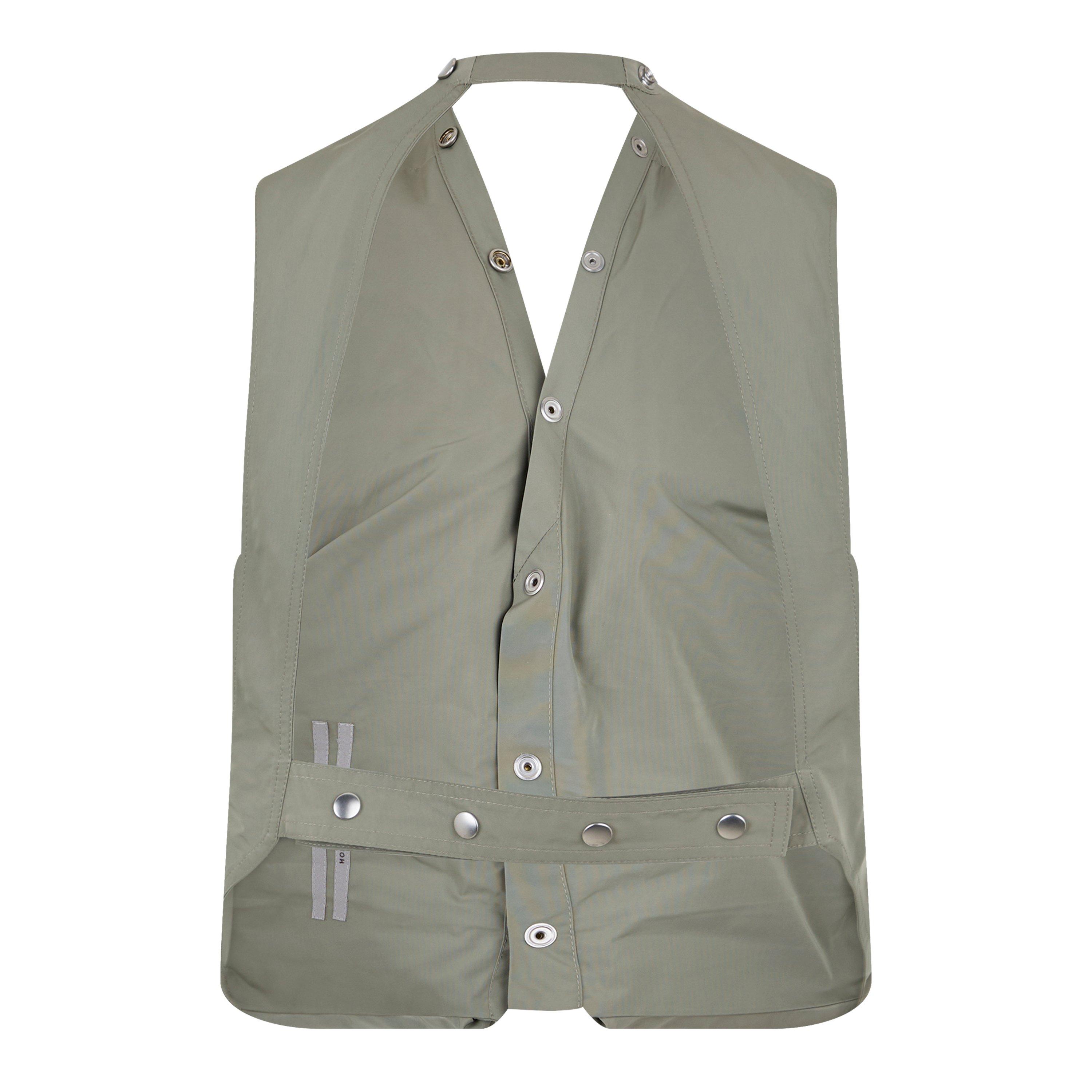 Celadon 15 - Rick Owens - Men's Hollywood Cargo Sleeveless Gilet - 2