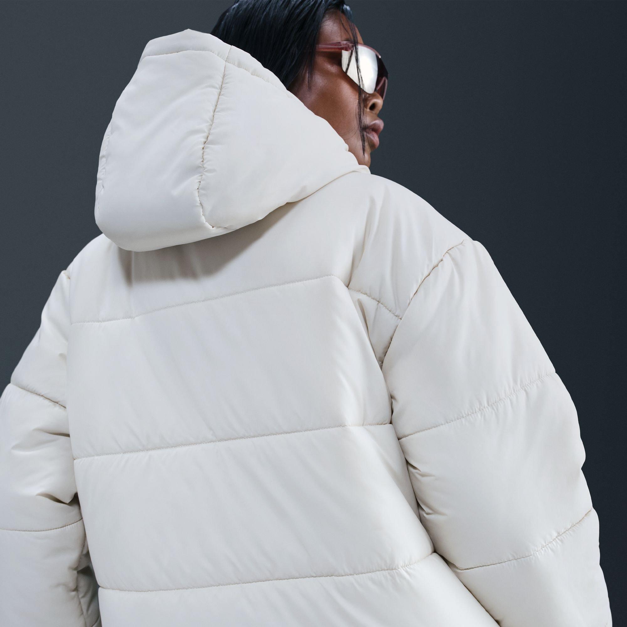 Light Bone/Whit - Nike - Sportswear Classic Puffer Women's Therma-FIT Loose Parka - 9