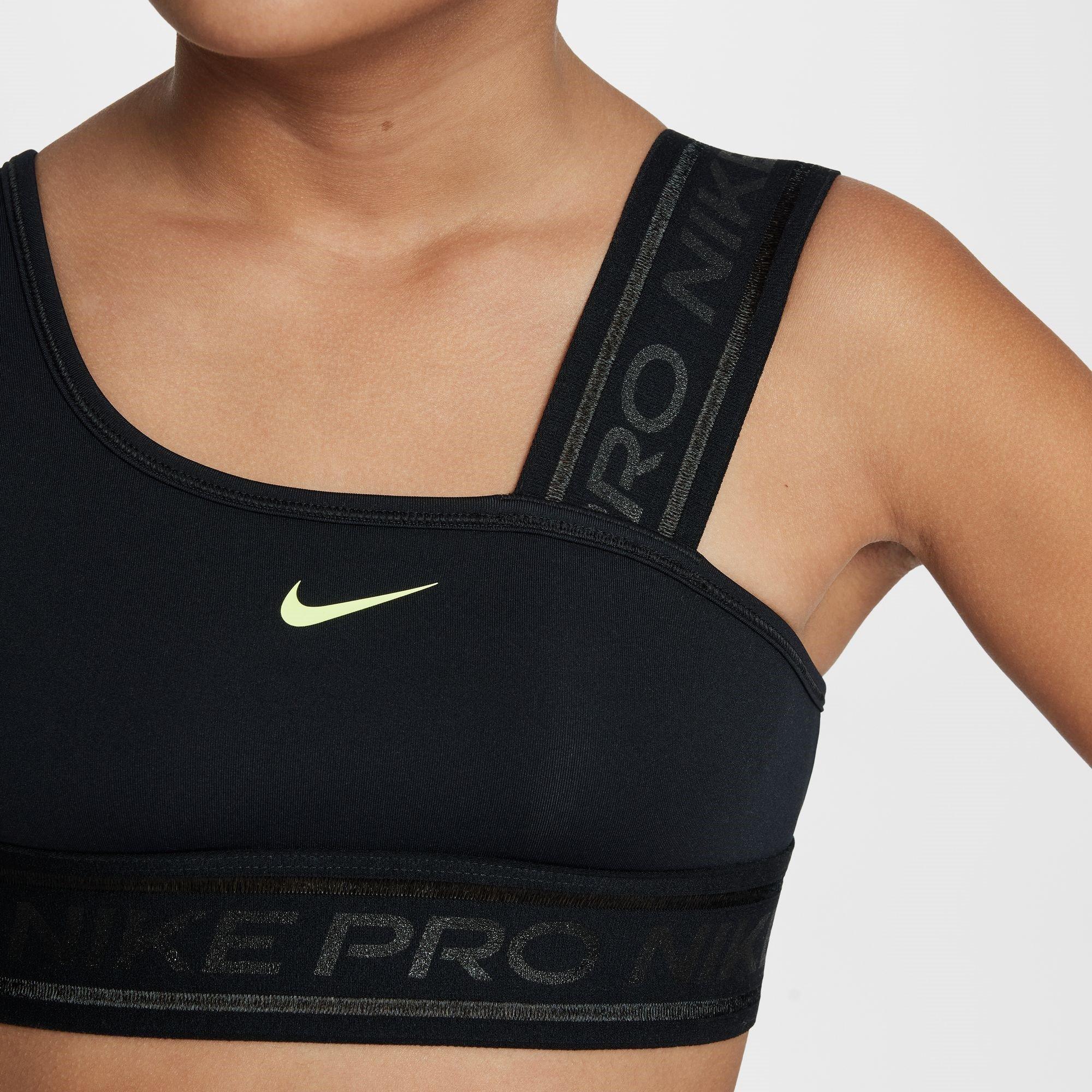 Black - Nike - Pro Swoosh Bra Juniors - 4