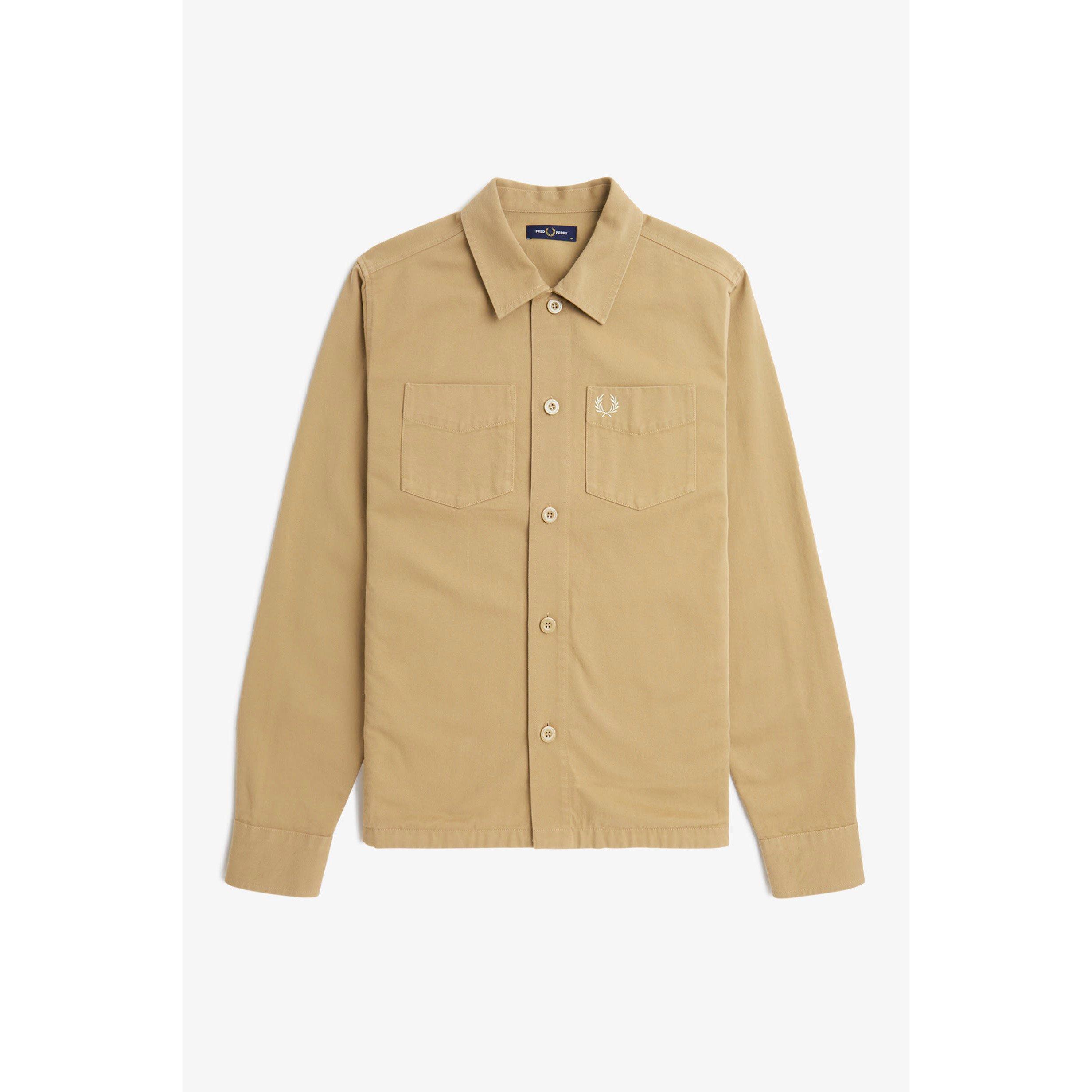 Fred Perry Men's Twill Overshirt