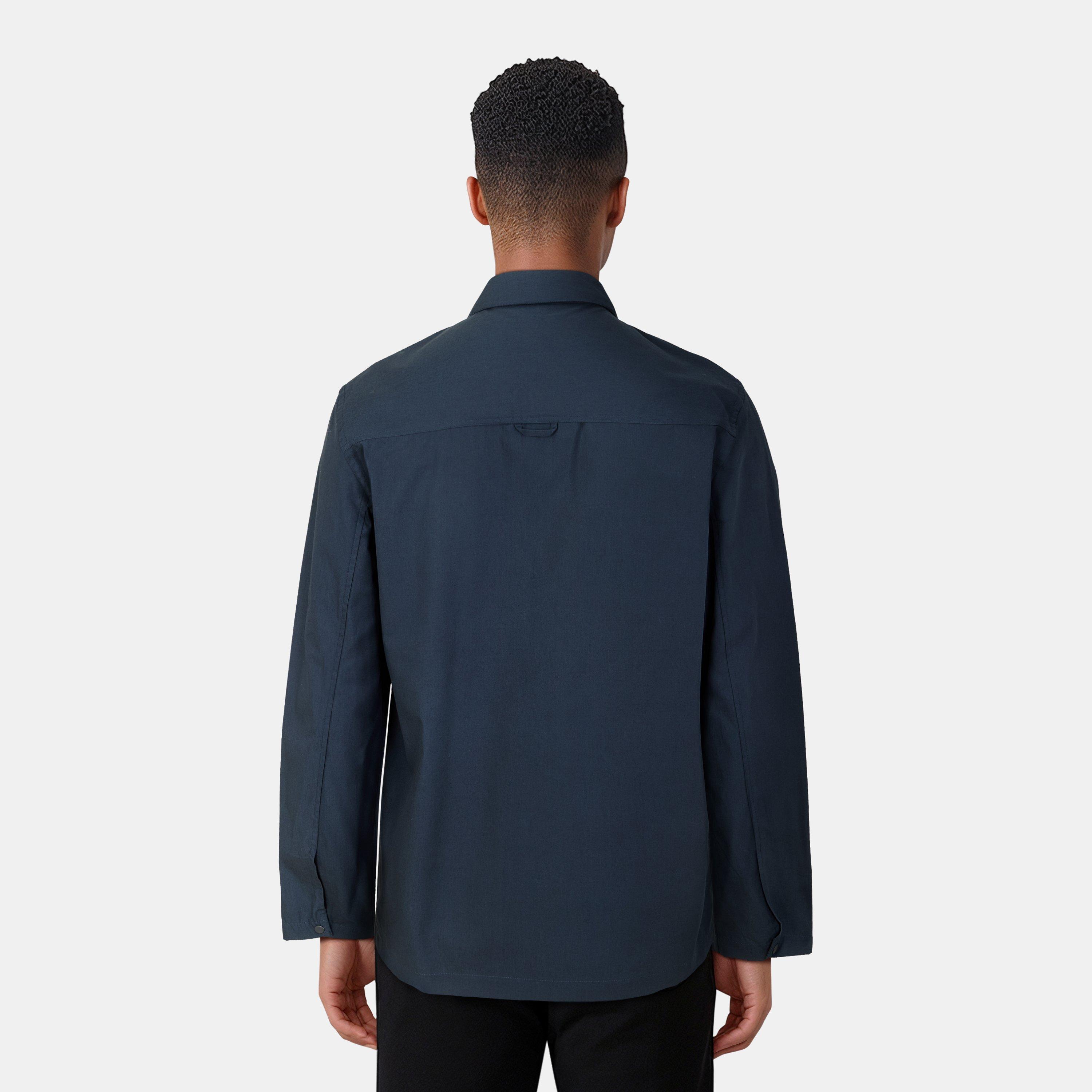 Marineblau Z271 - Lyle and Scott - Cotton Overshirt - 4