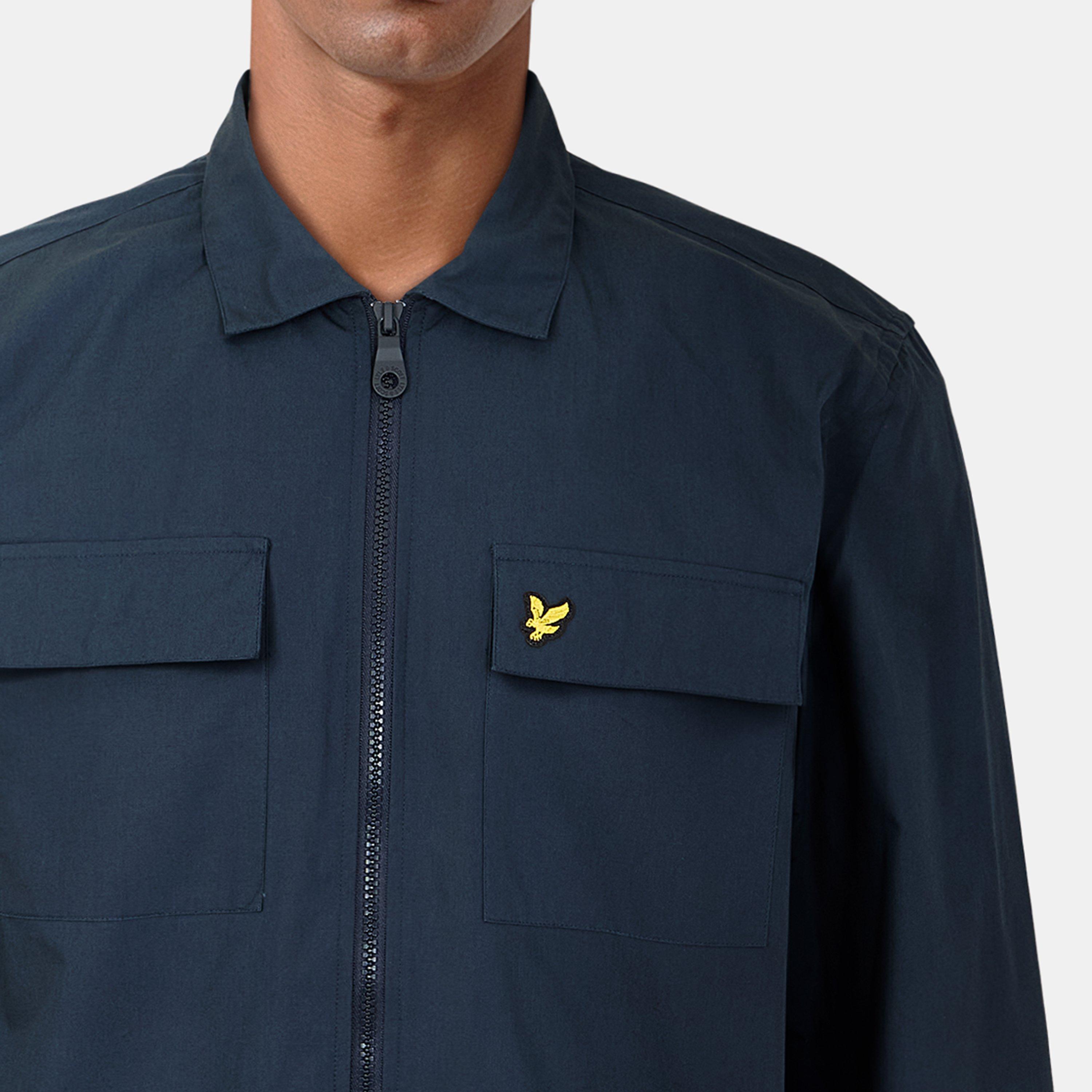 Marineblau Z271 - Lyle and Scott - Cotton Overshirt - 5