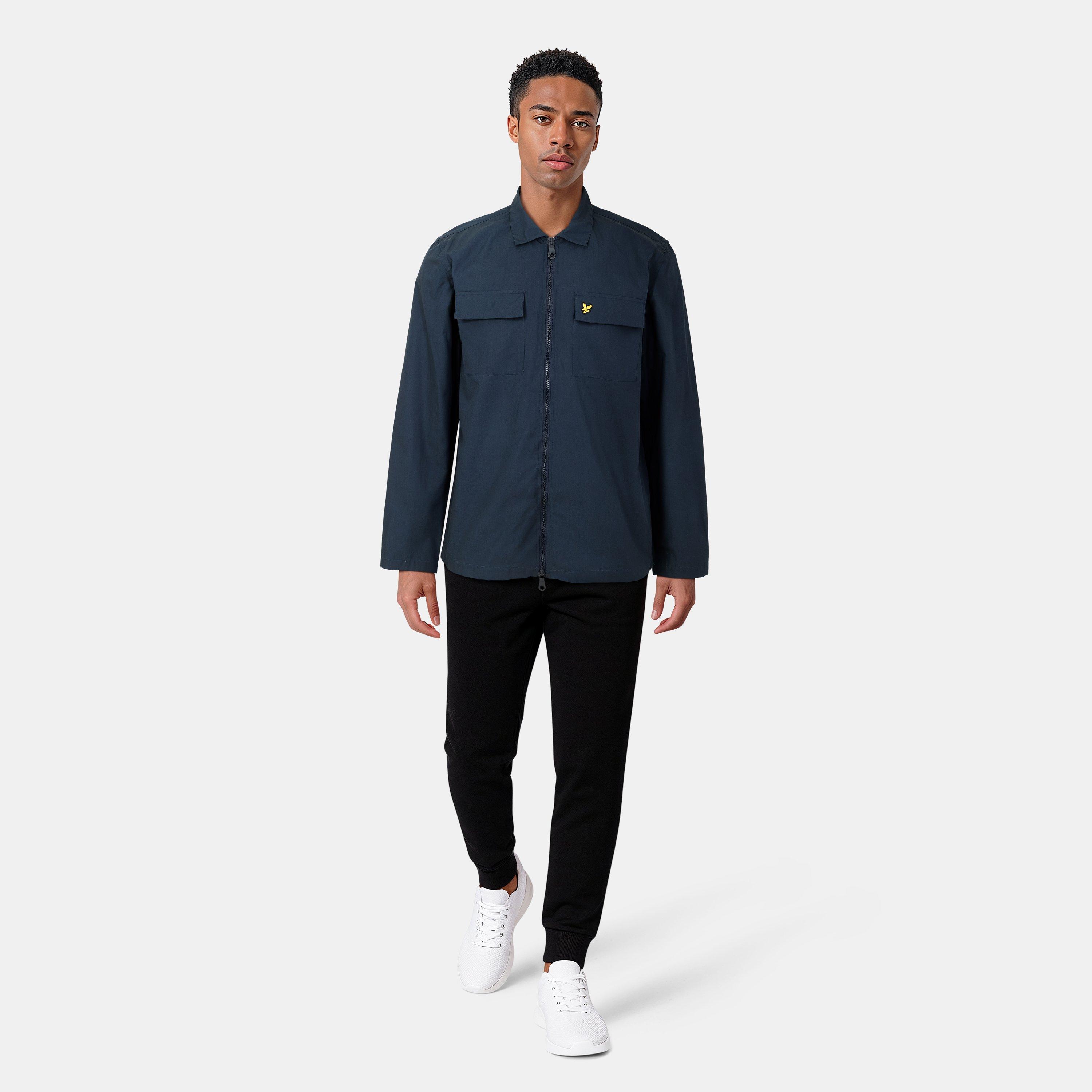 Marineblau Z271 - Lyle and Scott - Cotton Overshirt - 6