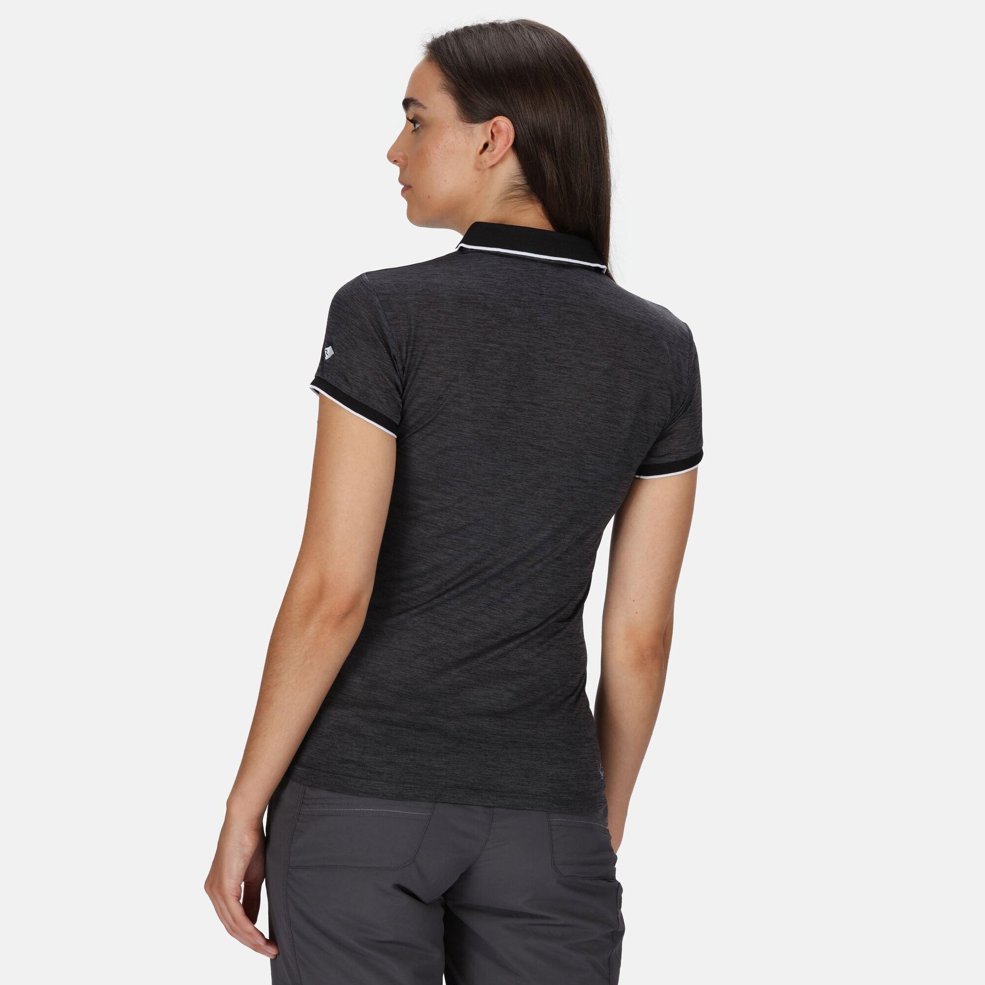 Black - Regatta - Womens Remex II Polo T-Shirt - 11