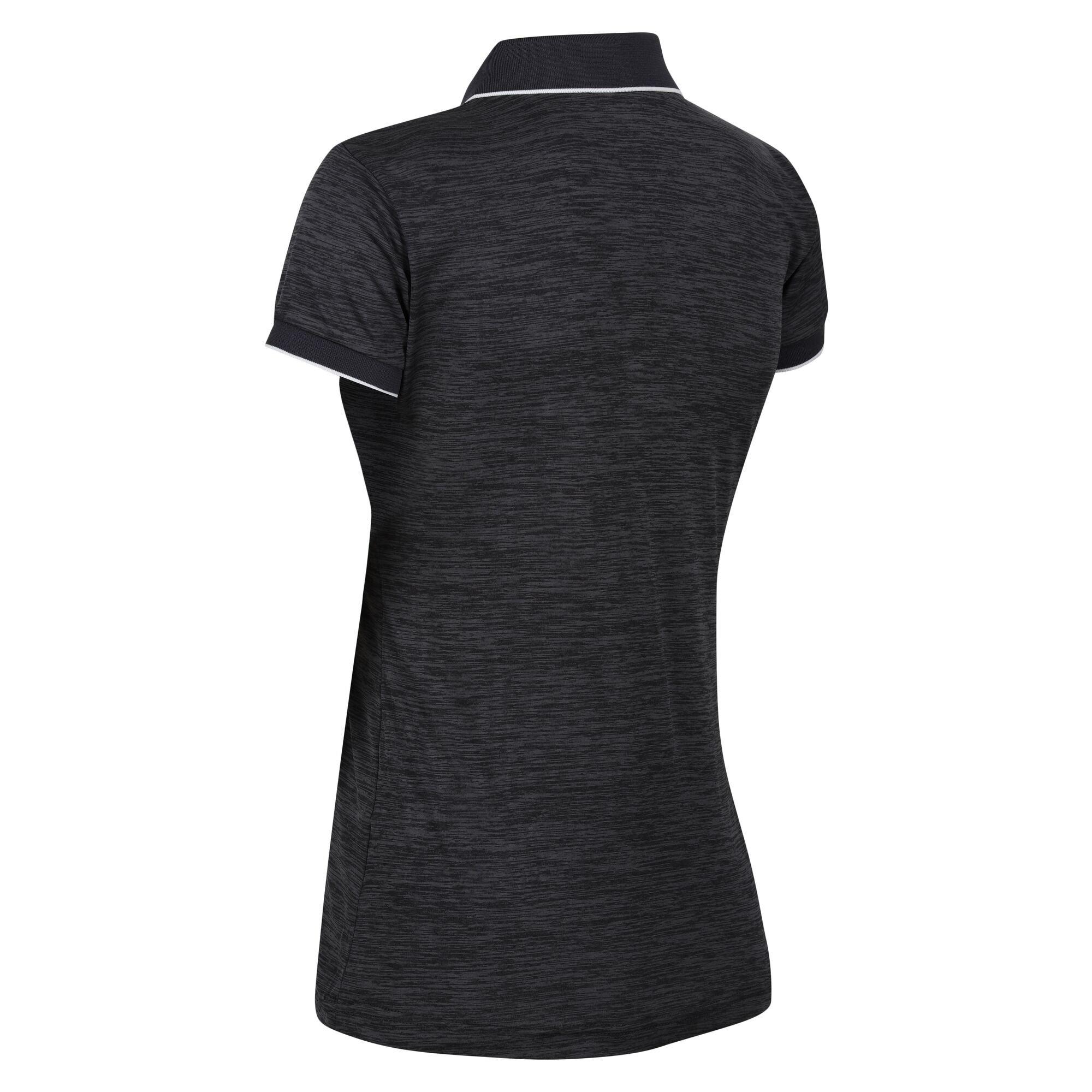 Black - Regatta - Womens Remex II Polo T-Shirt - 12