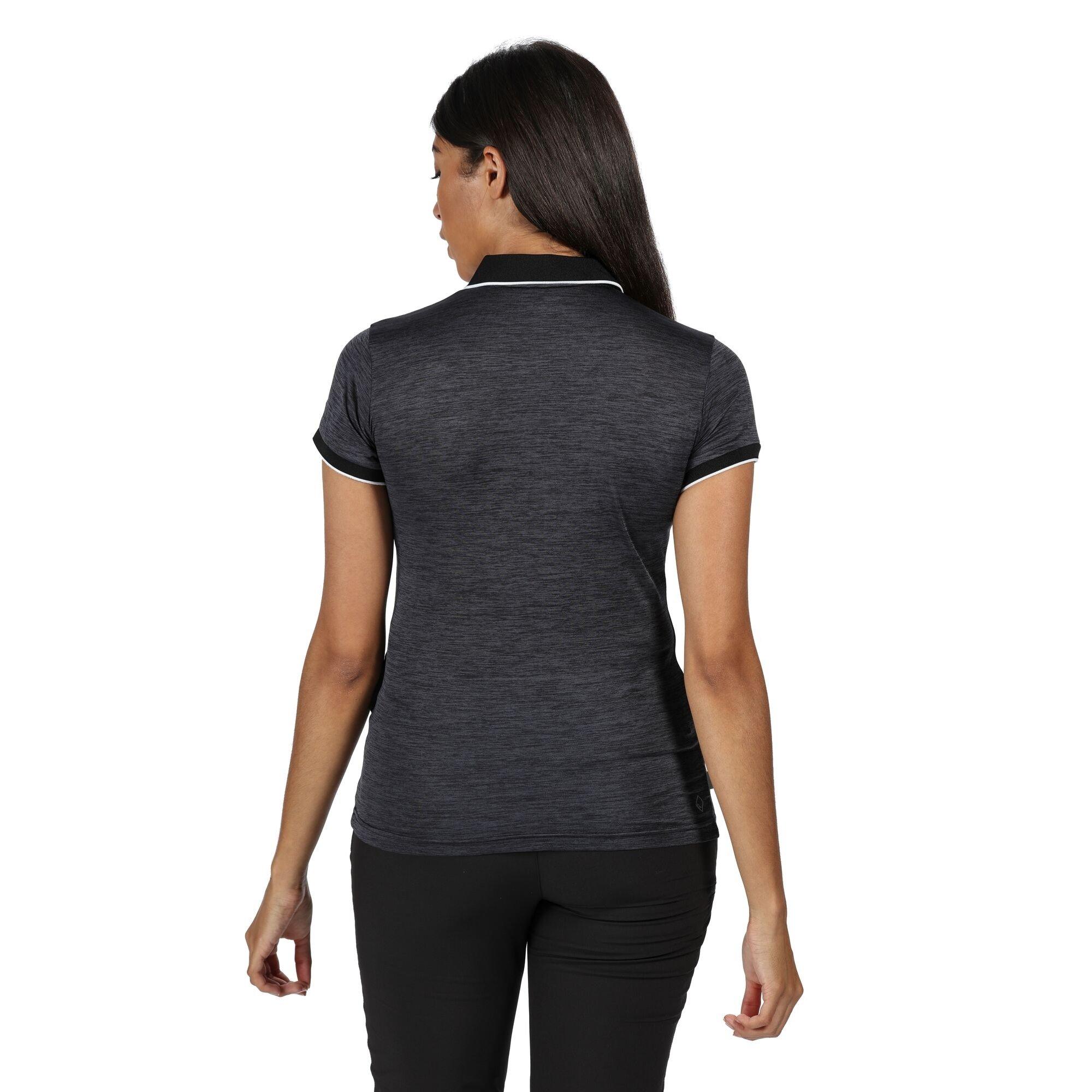 Black - Regatta - Womens Remex II Polo T-Shirt - 9