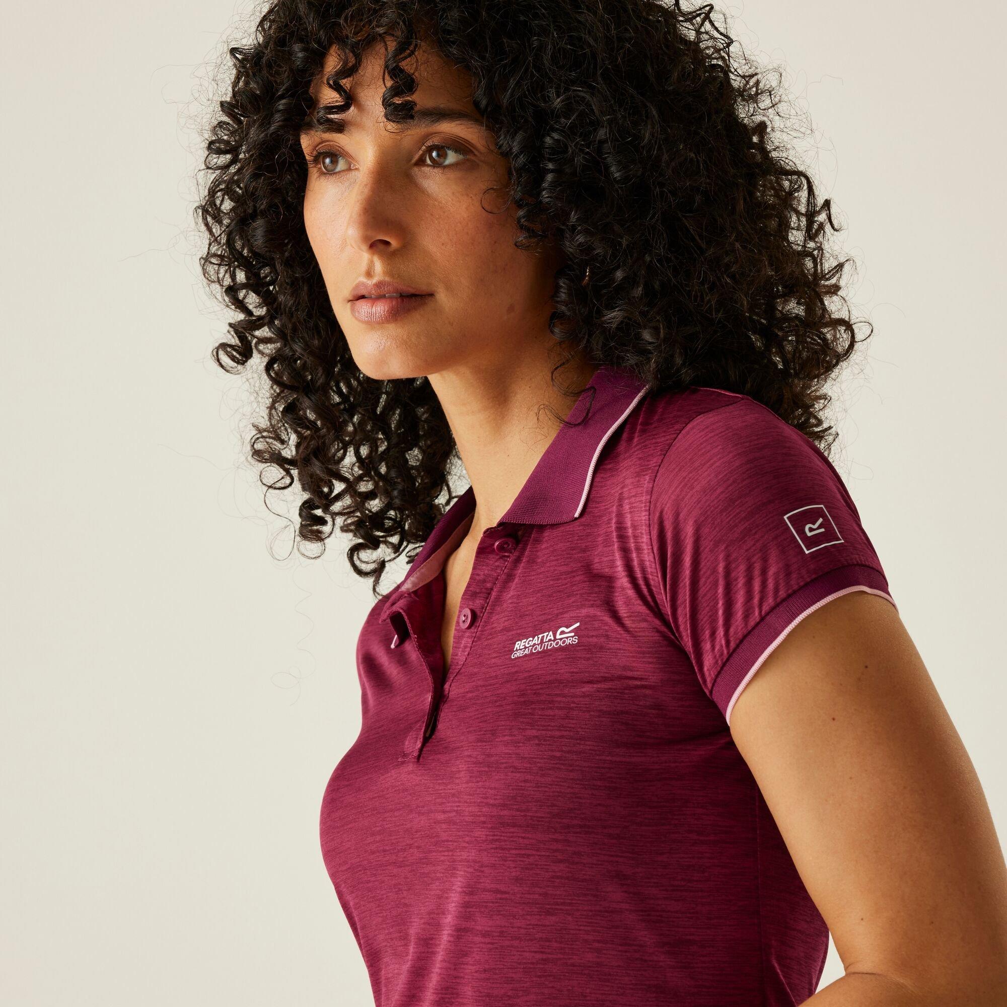 Beaujolais - Regatta - Womens Remex II Polo T-Shirt - 4