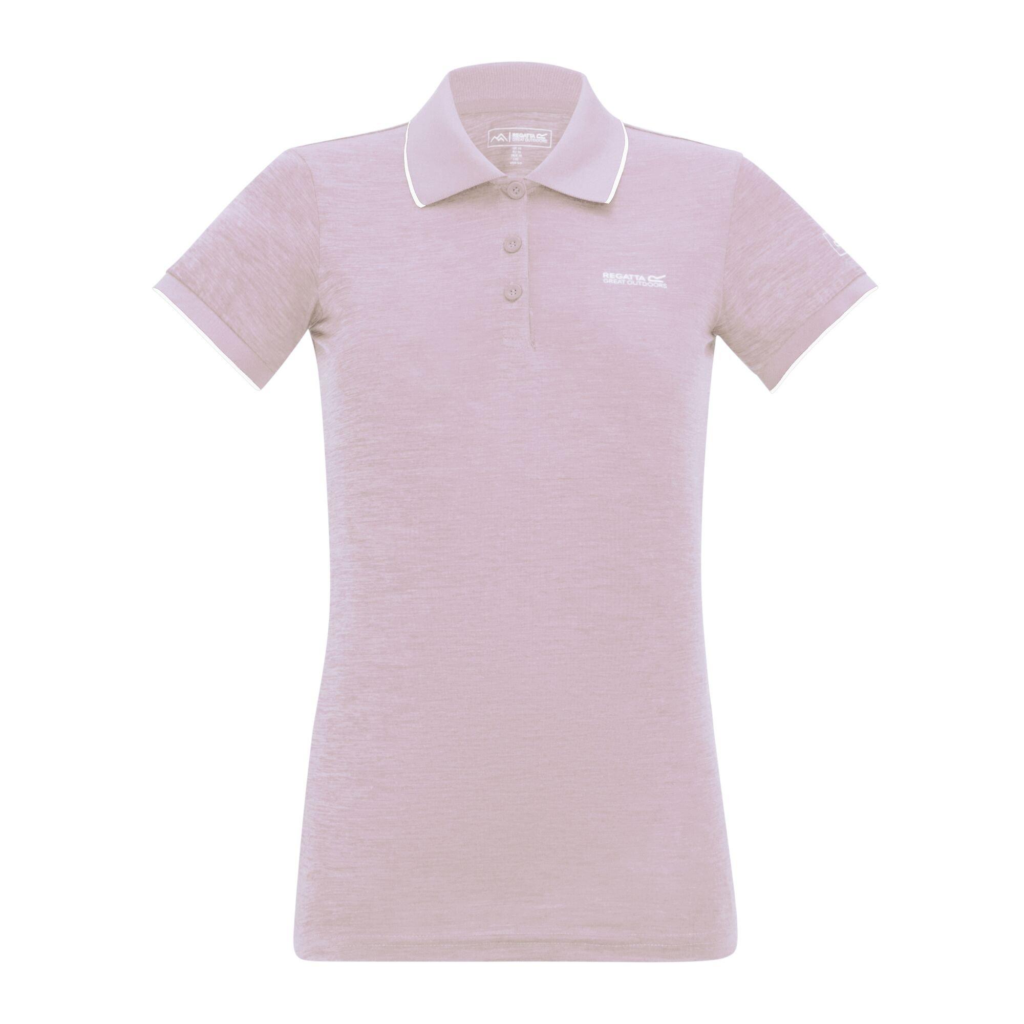 Powder Lilac - Regatta - Womens Remex II Polo T-Shirt - 5