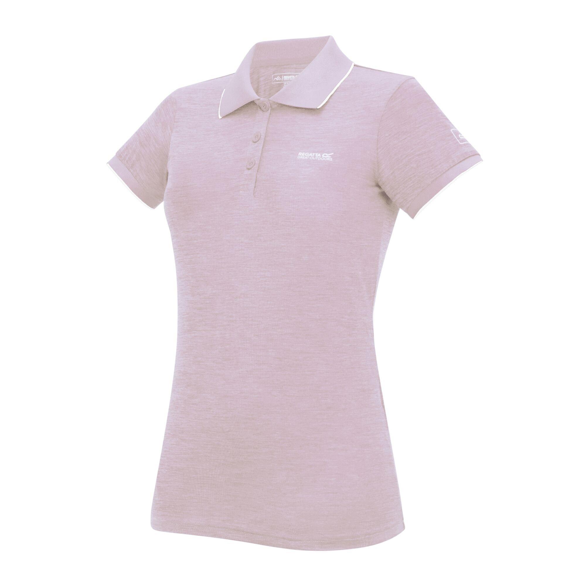Powder Lilac - Regatta - Womens Remex II Polo T-Shirt - 7