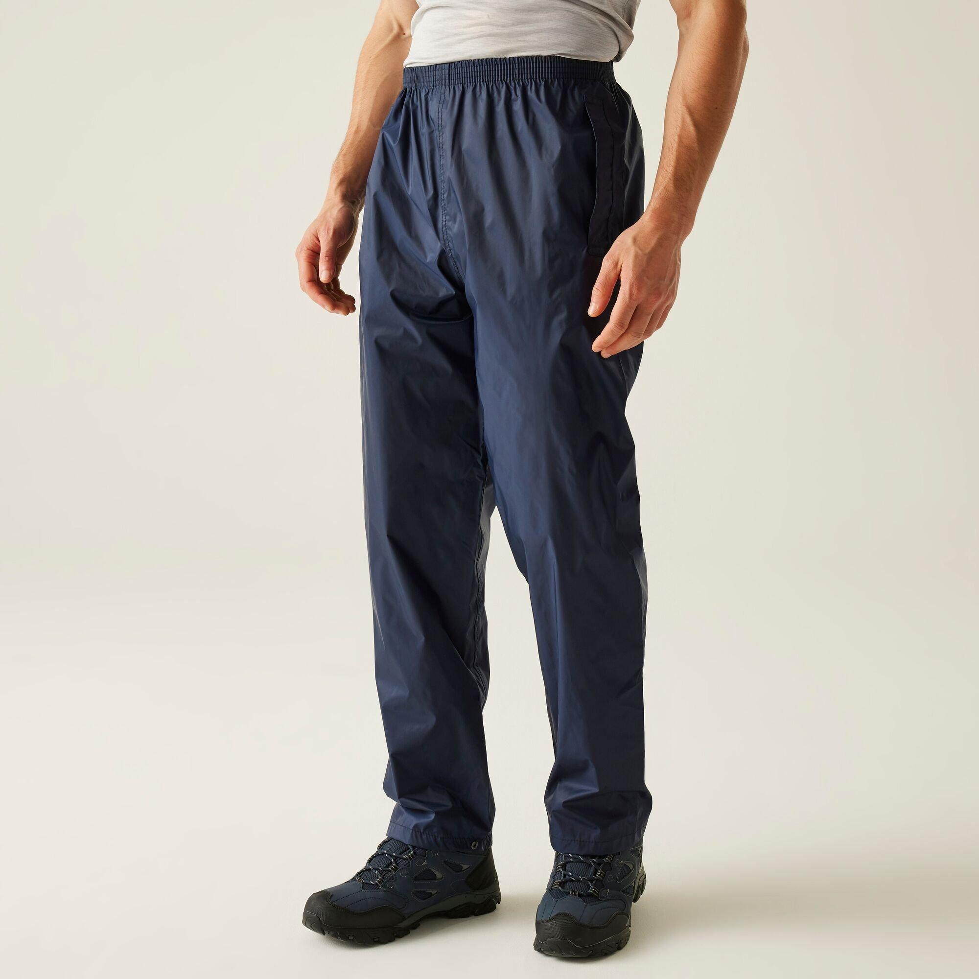 Regatta Men's Pack-It Overtrousers - Navy - XXXL