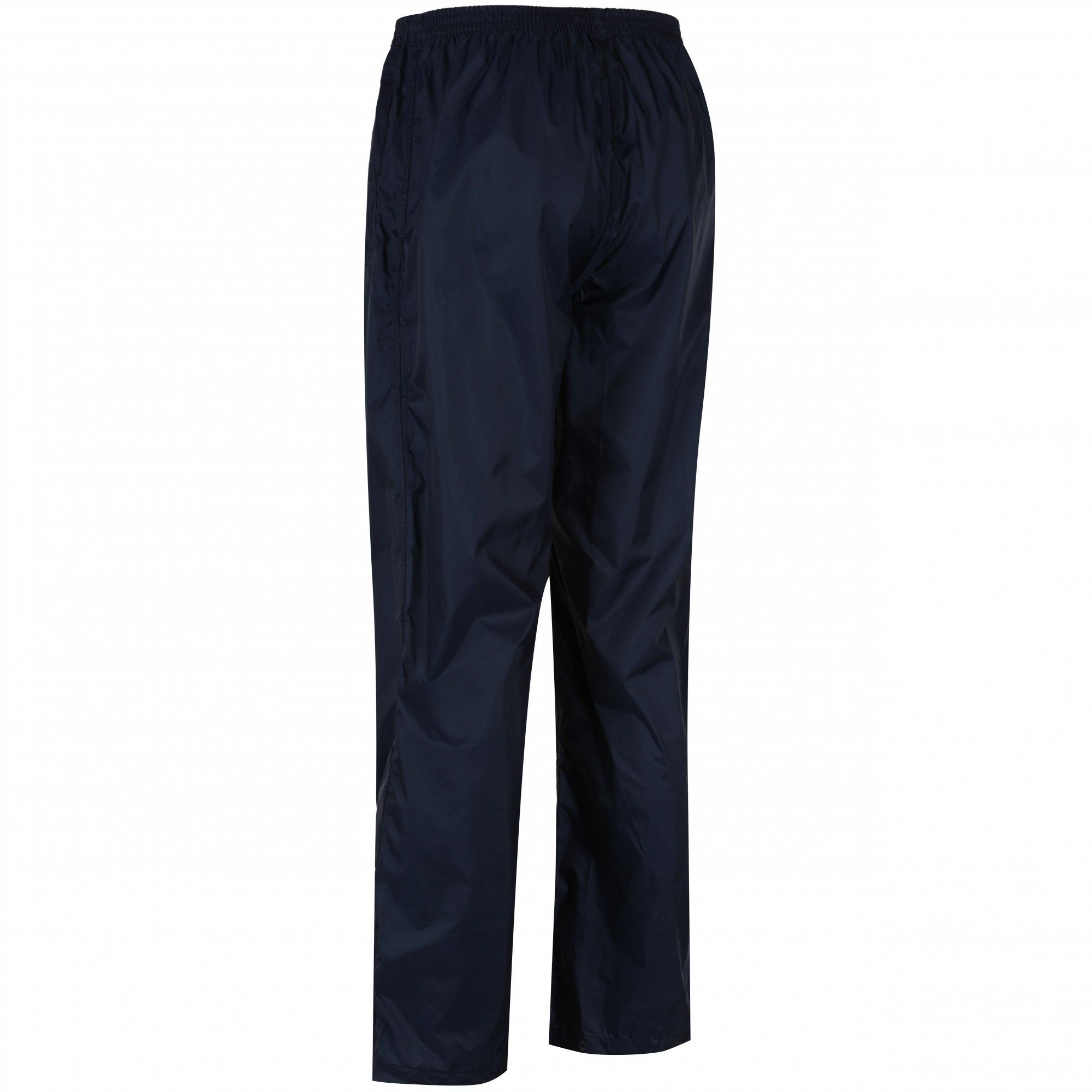 Navy - Regatta - Mens Pack-It Overtrousers - 12