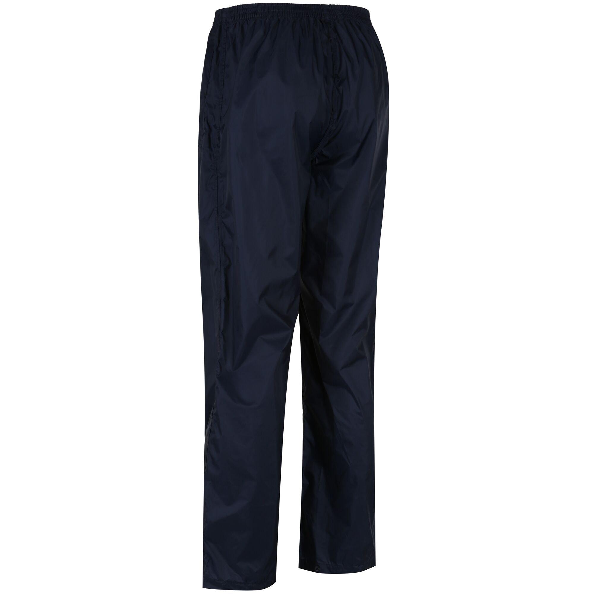 Navy - Regatta - Mens Pack-It Overtrousers - 13