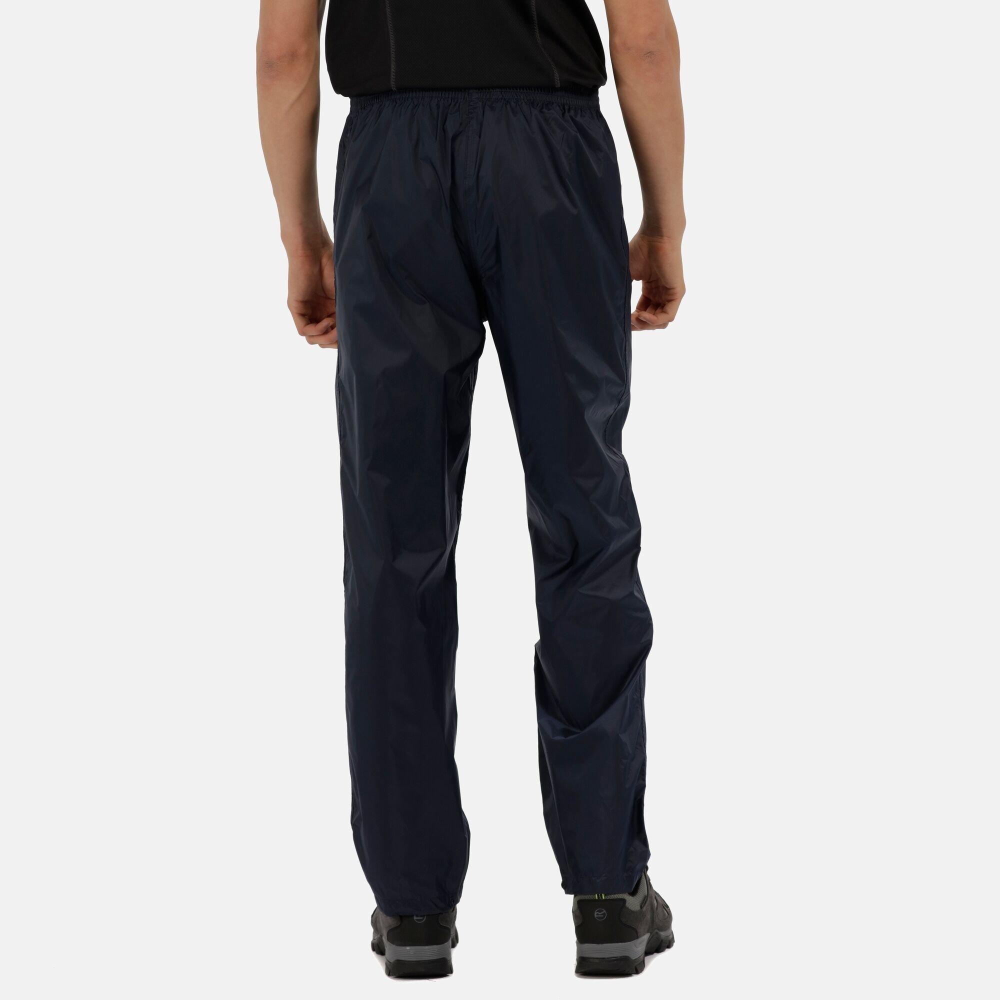 Navy - Regatta - Mens Pack-It Overtrousers - 15