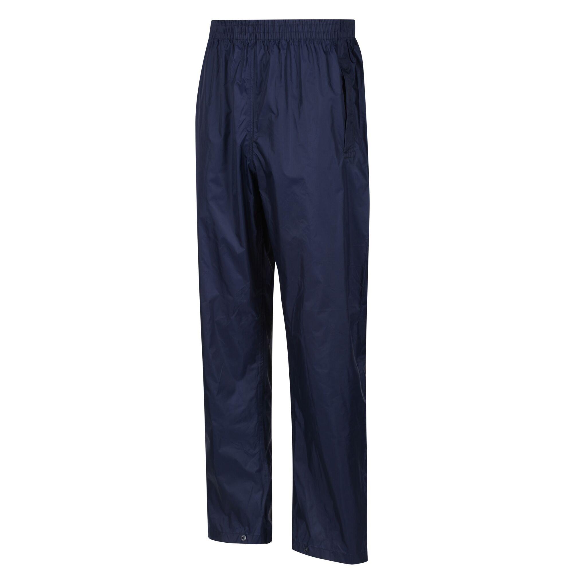 Navy - Regatta - Mens Pack-It Overtrousers - 7