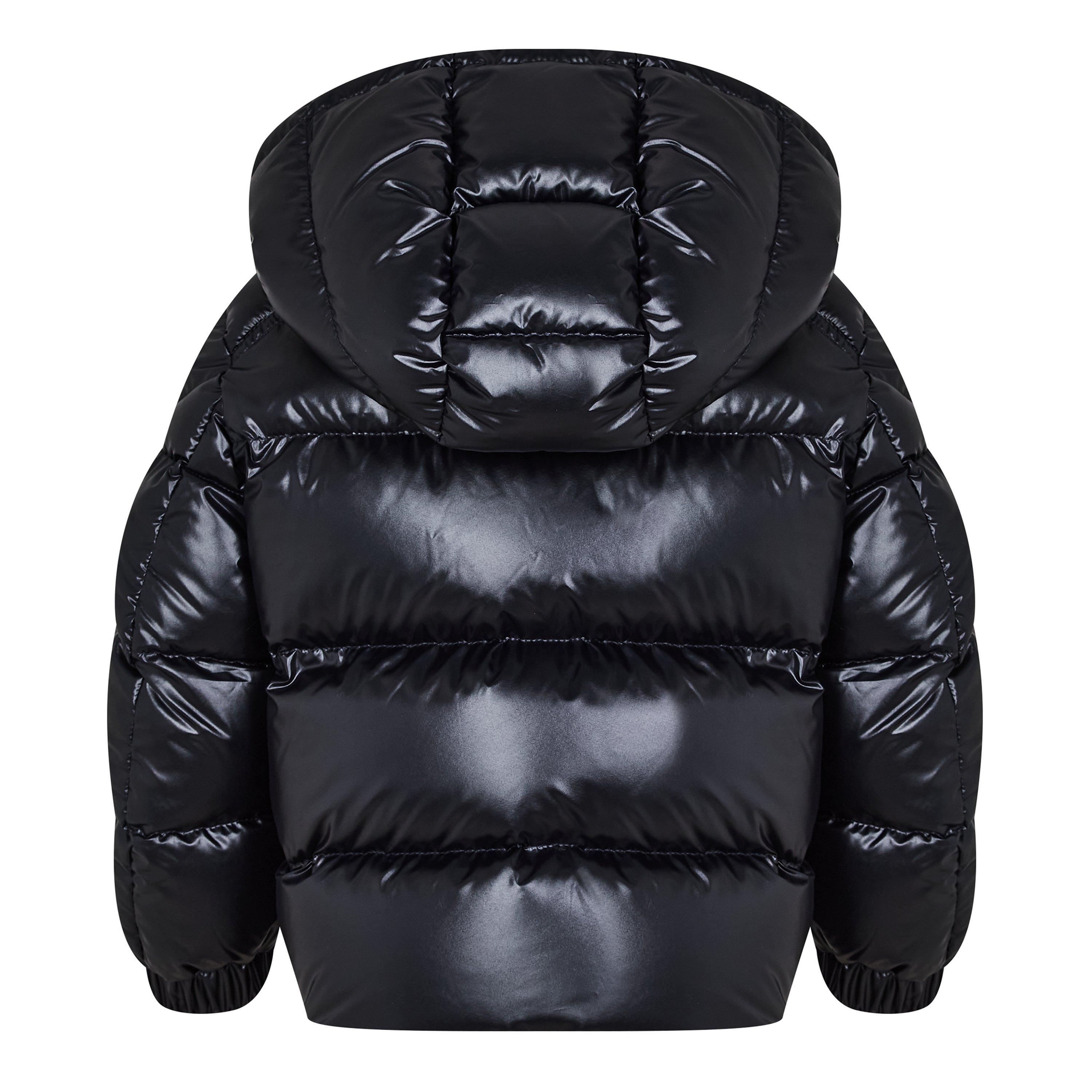 Navy 778 - Moncler - Kids' Yule Hooded Long Sleeve Short Puffer Jacket - 2