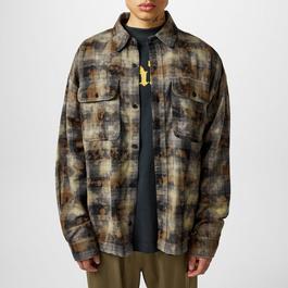 Palm Angels Logo Checkered Shirt