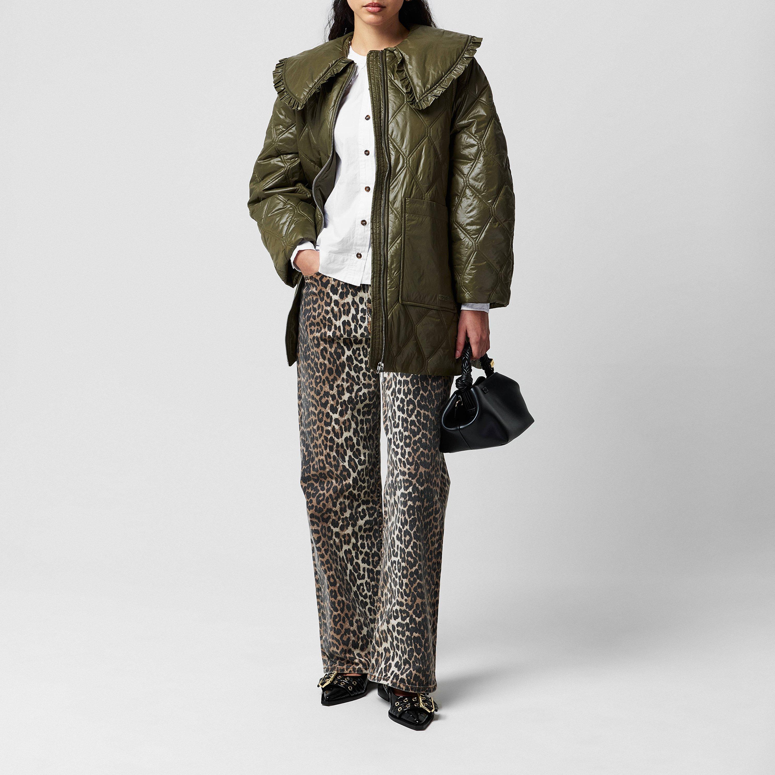 Kalamata - Ganni - Women's  Quilted Insulated Cropped Short Puffer Jacket - 4