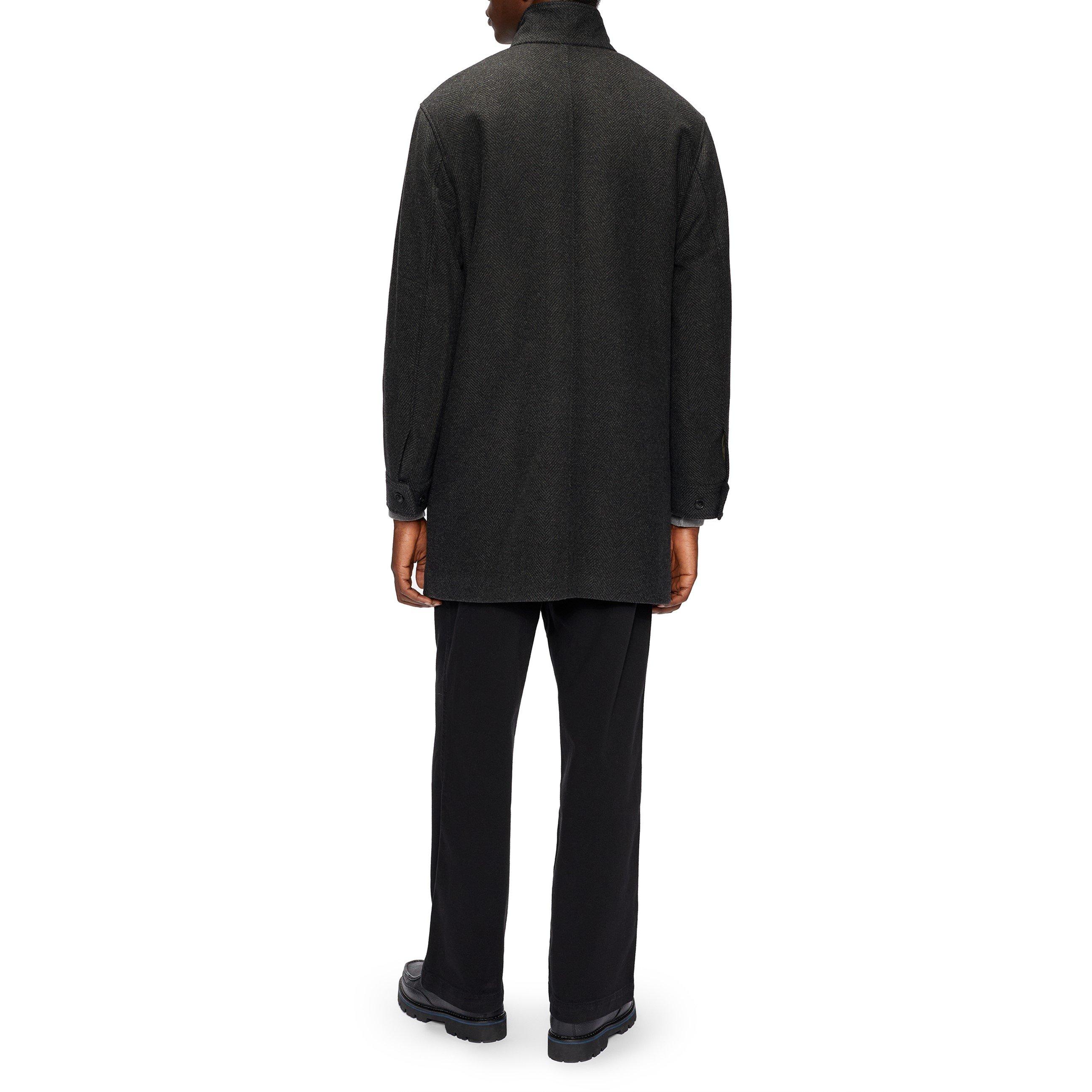 Grijs - Ted Baker - Men's  Traks Fun Long Sleeve Overcoat - 3