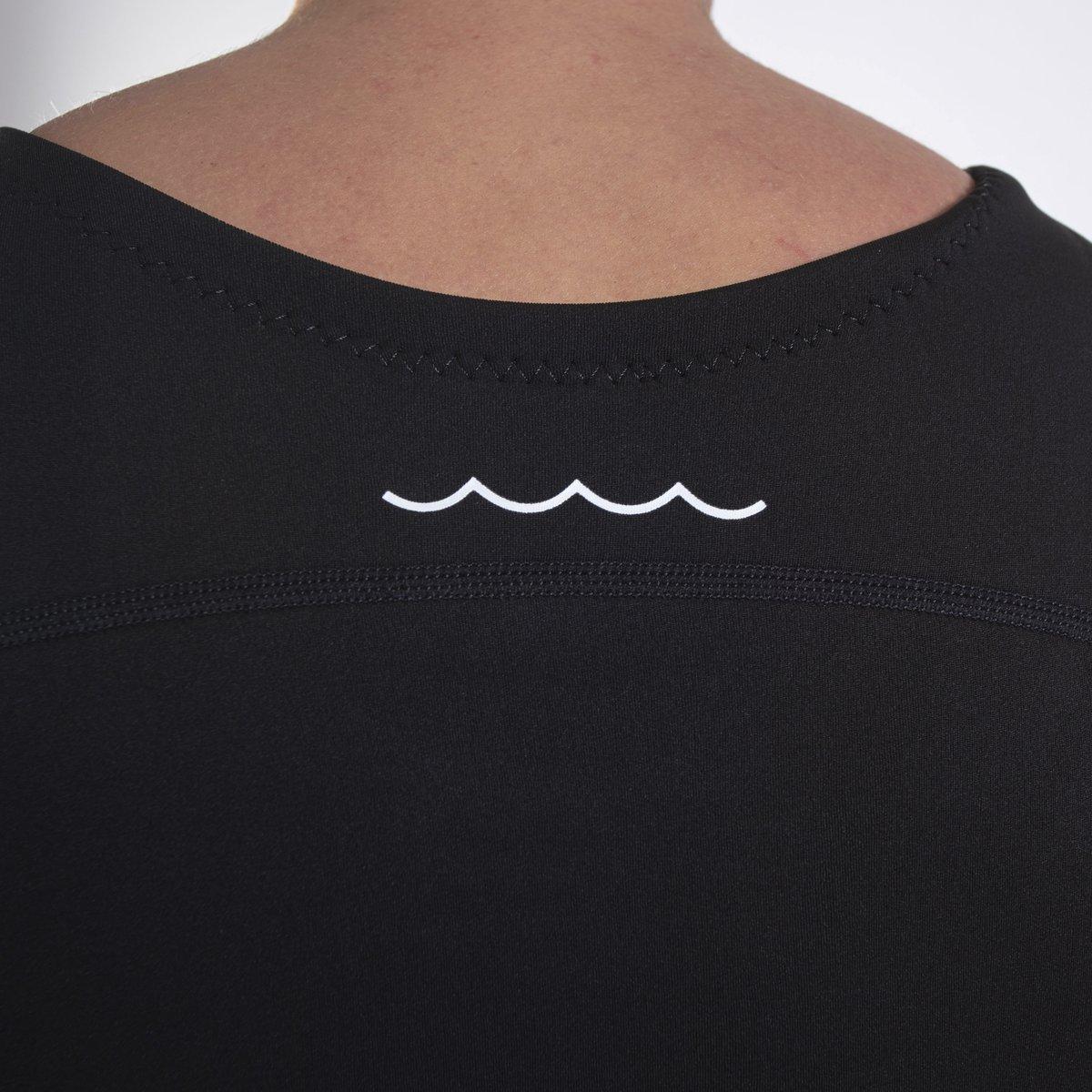 Black - Gul - Response 3/2mm Flatlock LongJohn - 4