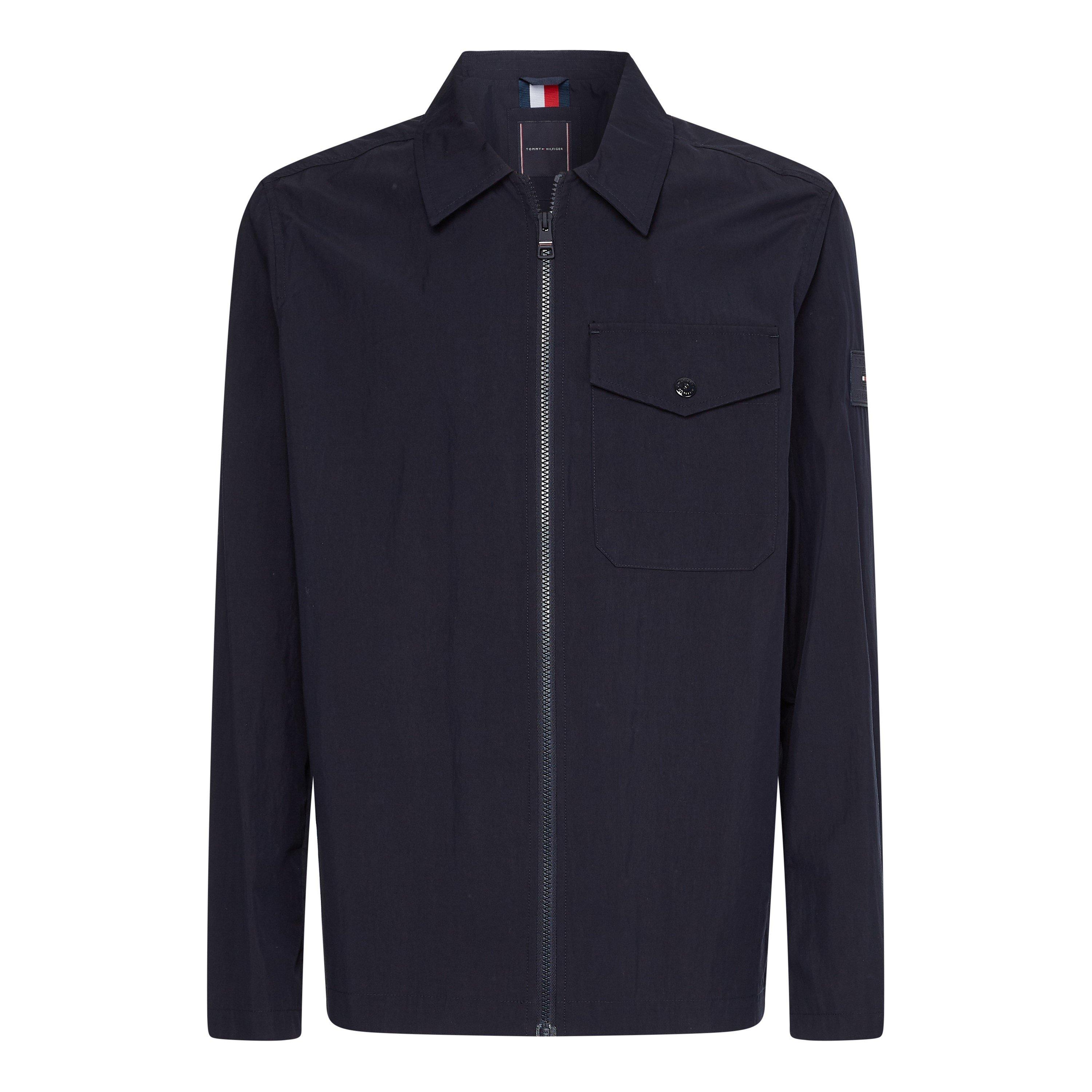 Desert Sky DW5 - Tommy Hilfiger - Men's Long Sleeve Zip Overshirt - 1
