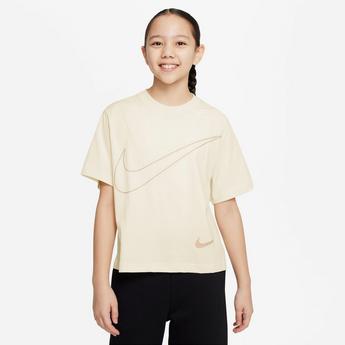 Nike Sportswear Swoosh Junior Girls Boxy T Shirt
