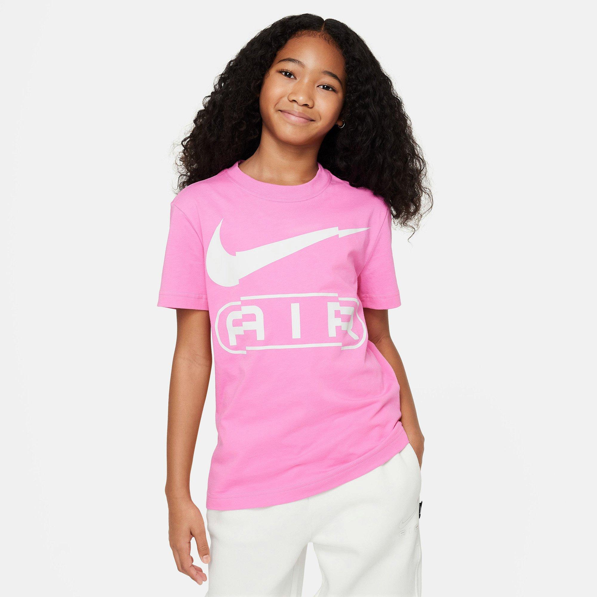 Playful Pink - Nike - Sportswear Graphic Junior Girls T Shirt - 5