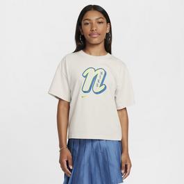 Nike Sportswear Graphic Junior Girls T Shirt