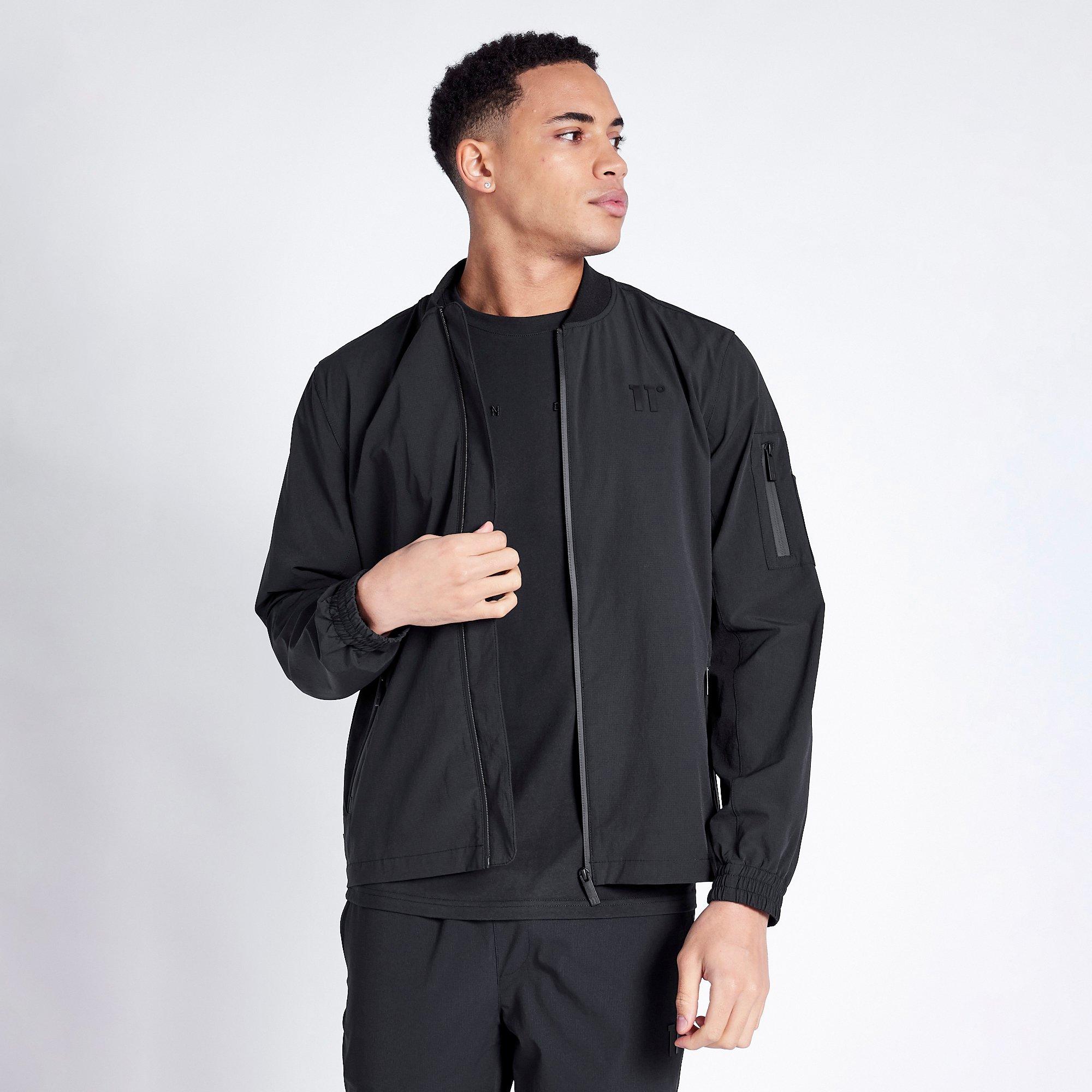 Sort - 11 Degrees - Bomber Jacket - Black - 2