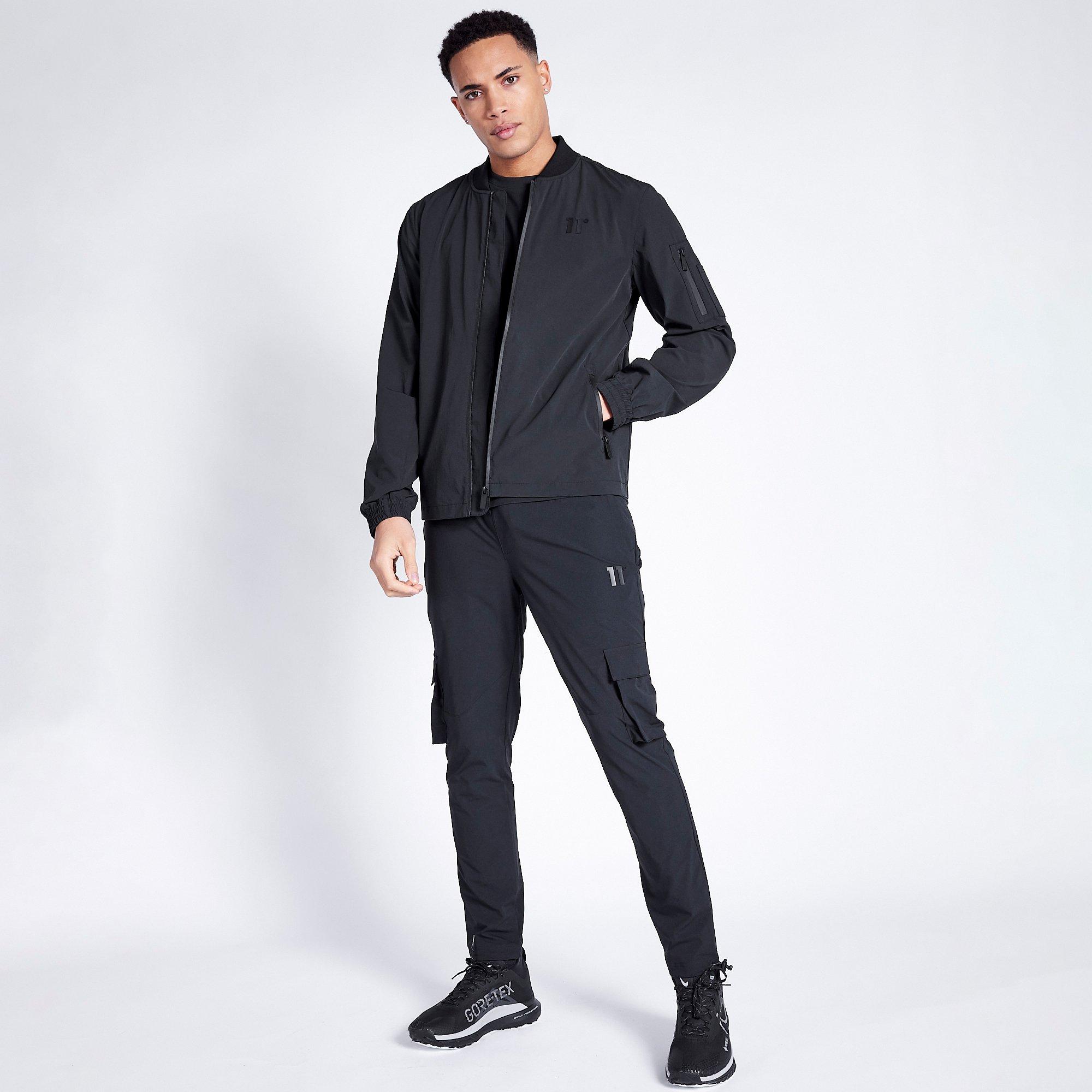Sort - 11 Degrees - Bomber Jacket - Black - 4