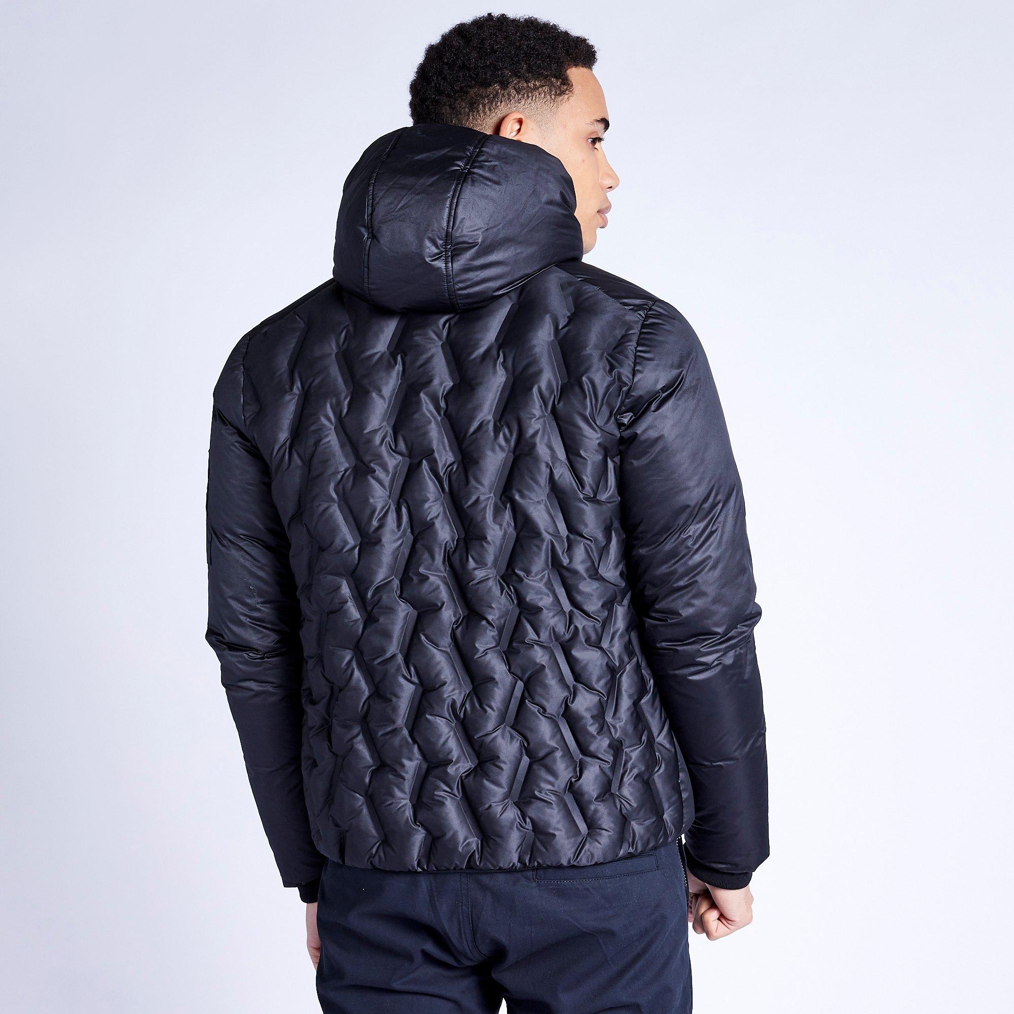 Zwart - 11 Degrees - Nitro Puffer Jacket - Black - 3